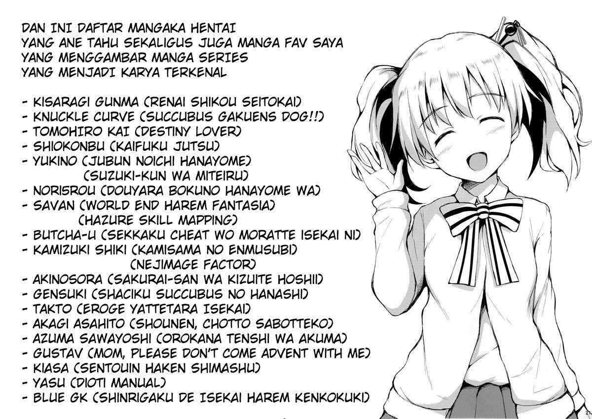 Watari-kun no xx ga Houkai Sunzen Chapter 44 Gambar 39