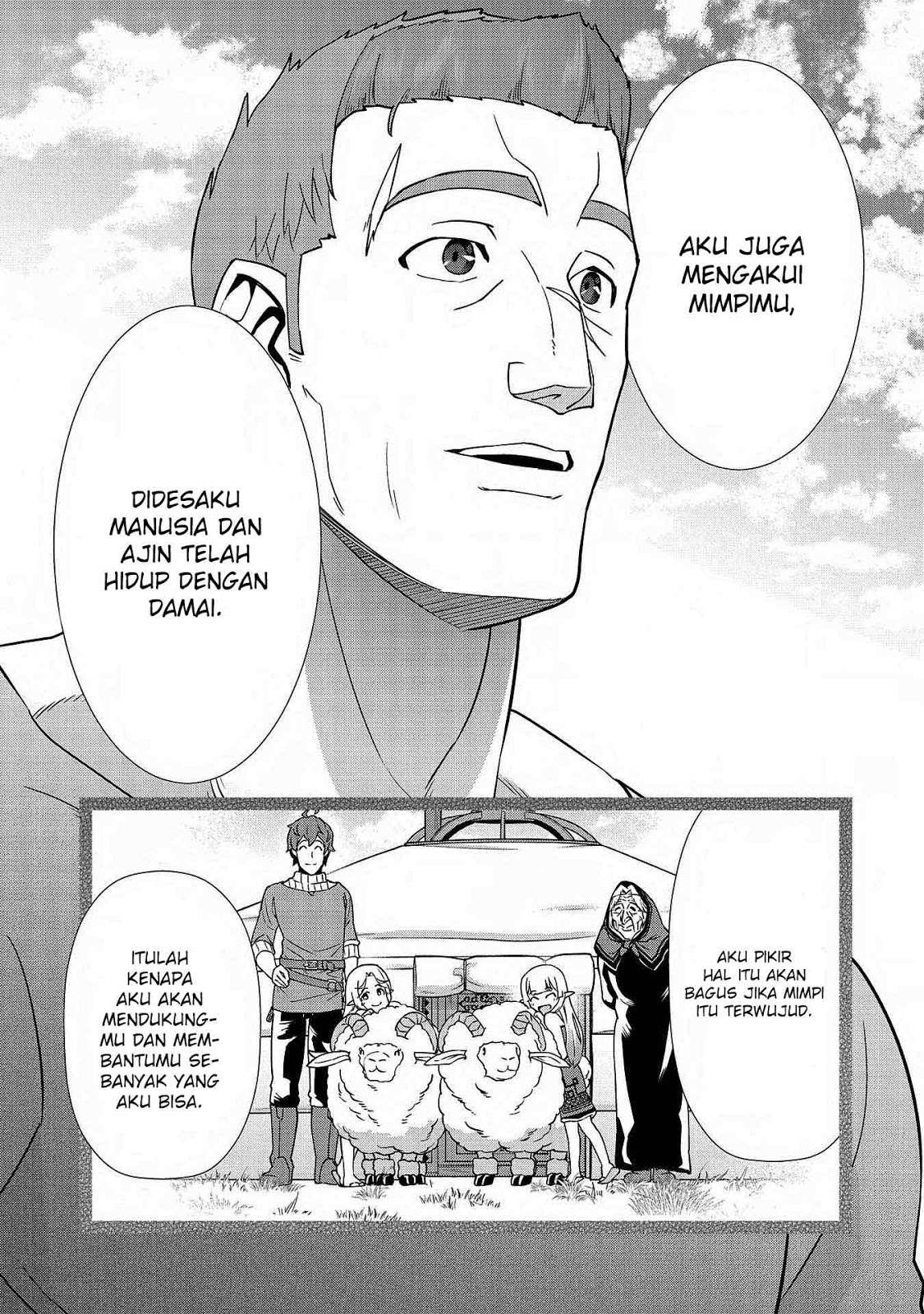 Ryoumin 0-nin Start no Henkyou Ryoushusama Chapter 09 Gambar 16