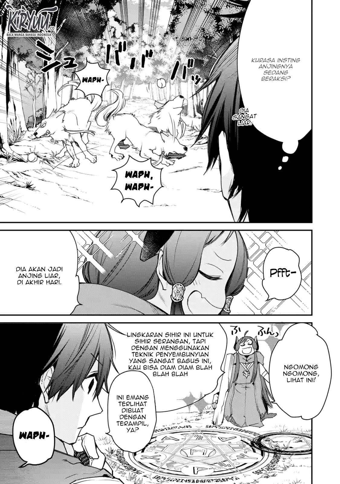 Saikyou no Madoshi. Hisa ni Ya wo Ukete Shimatta no de Inaka no Eihei ni Naru Chapter 11.1 Gambar 5