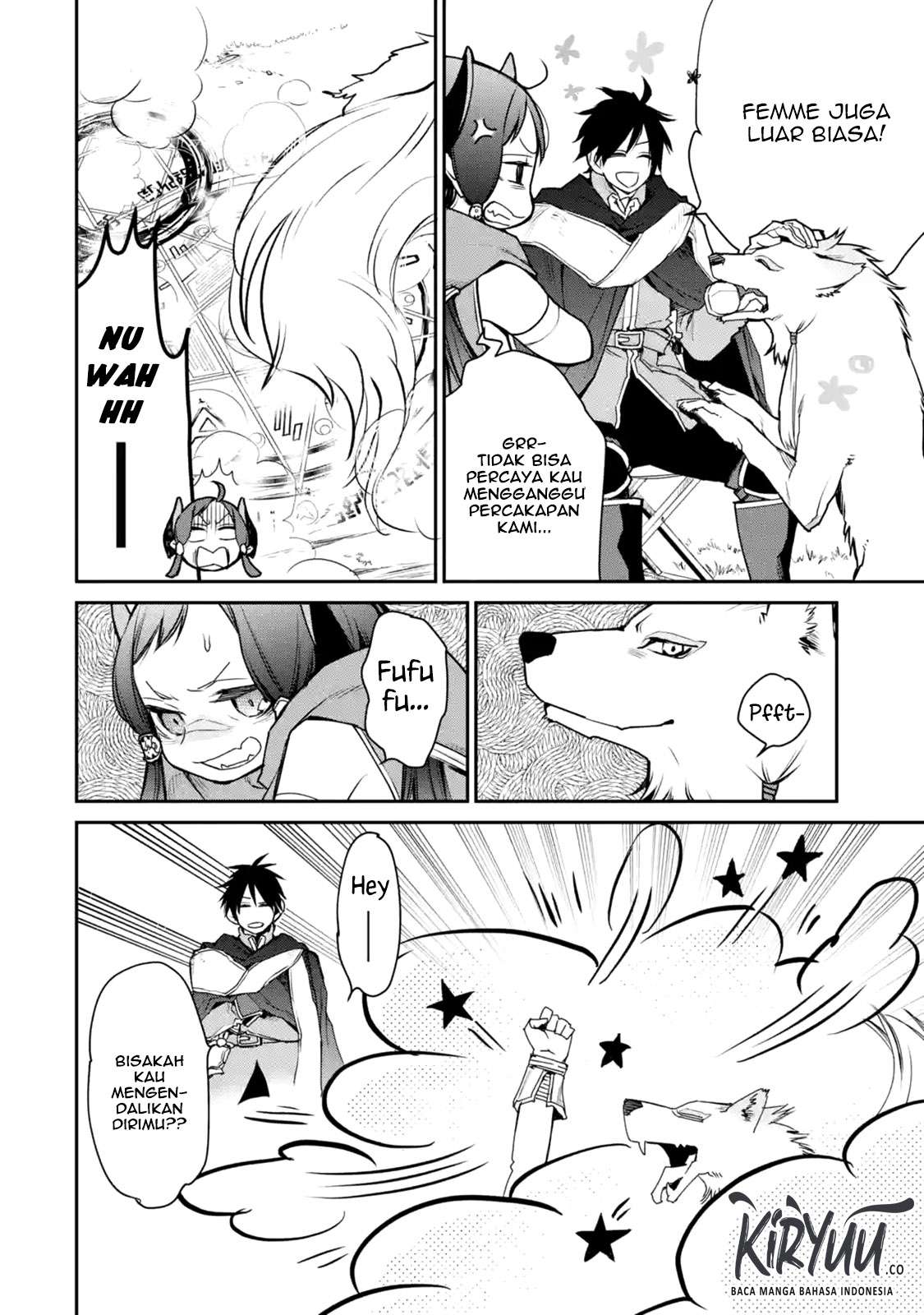 Saikyou no Madoshi. Hisa ni Ya wo Ukete Shimatta no de Inaka no Eihei ni Naru Chapter 11.1 Gambar 6
