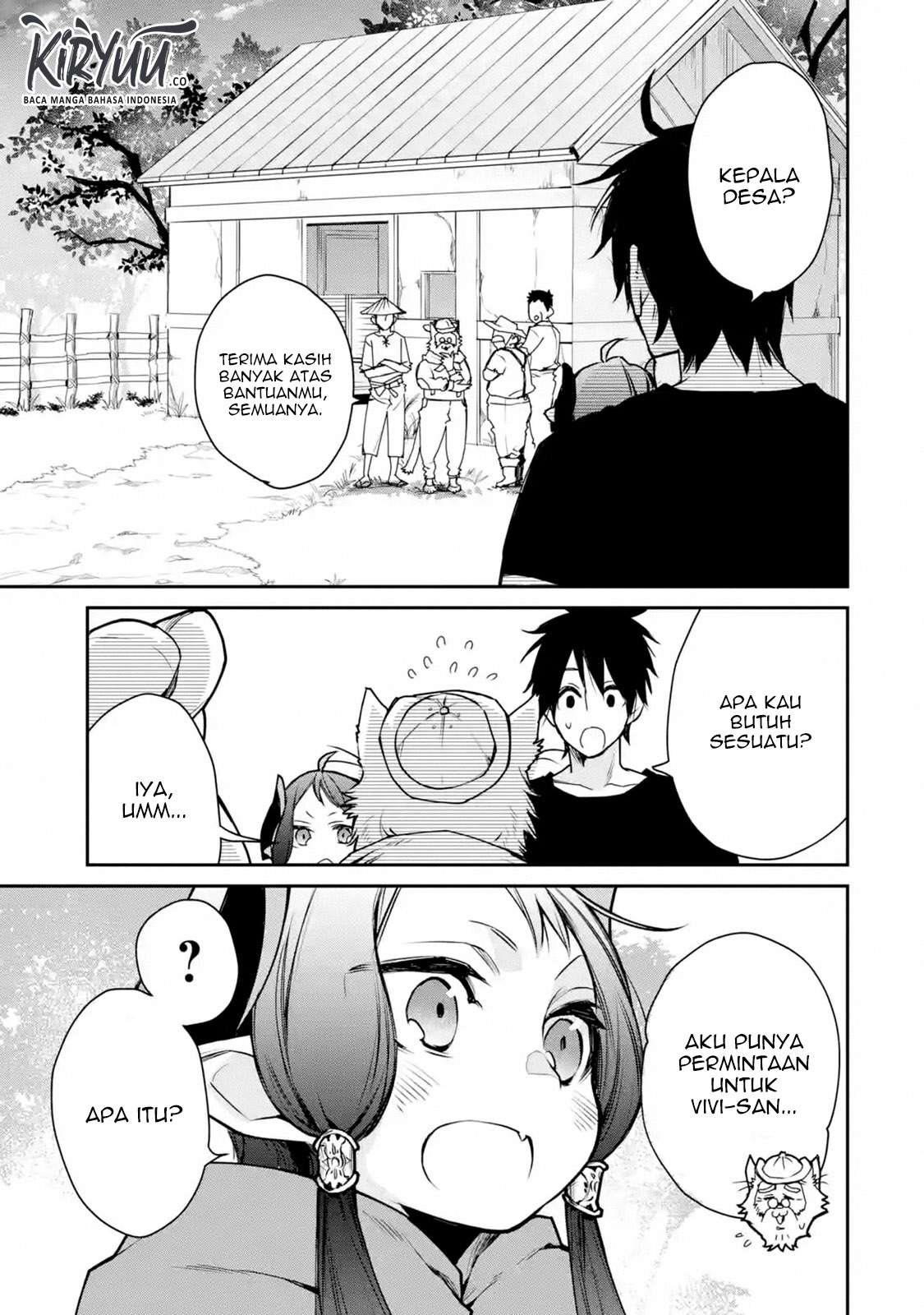 Saikyou no Madoshi. Hisa ni Ya wo Ukete Shimatta no de Inaka no Eihei ni Naru Chapter 10.3 Gambar 8