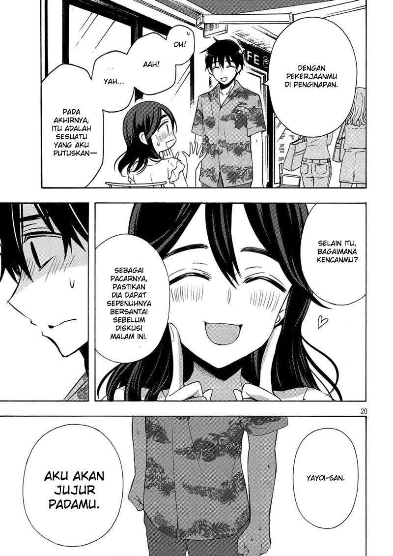 Watari-kun no xx ga Houkai Sunzen Chapter 45 Gambar 21