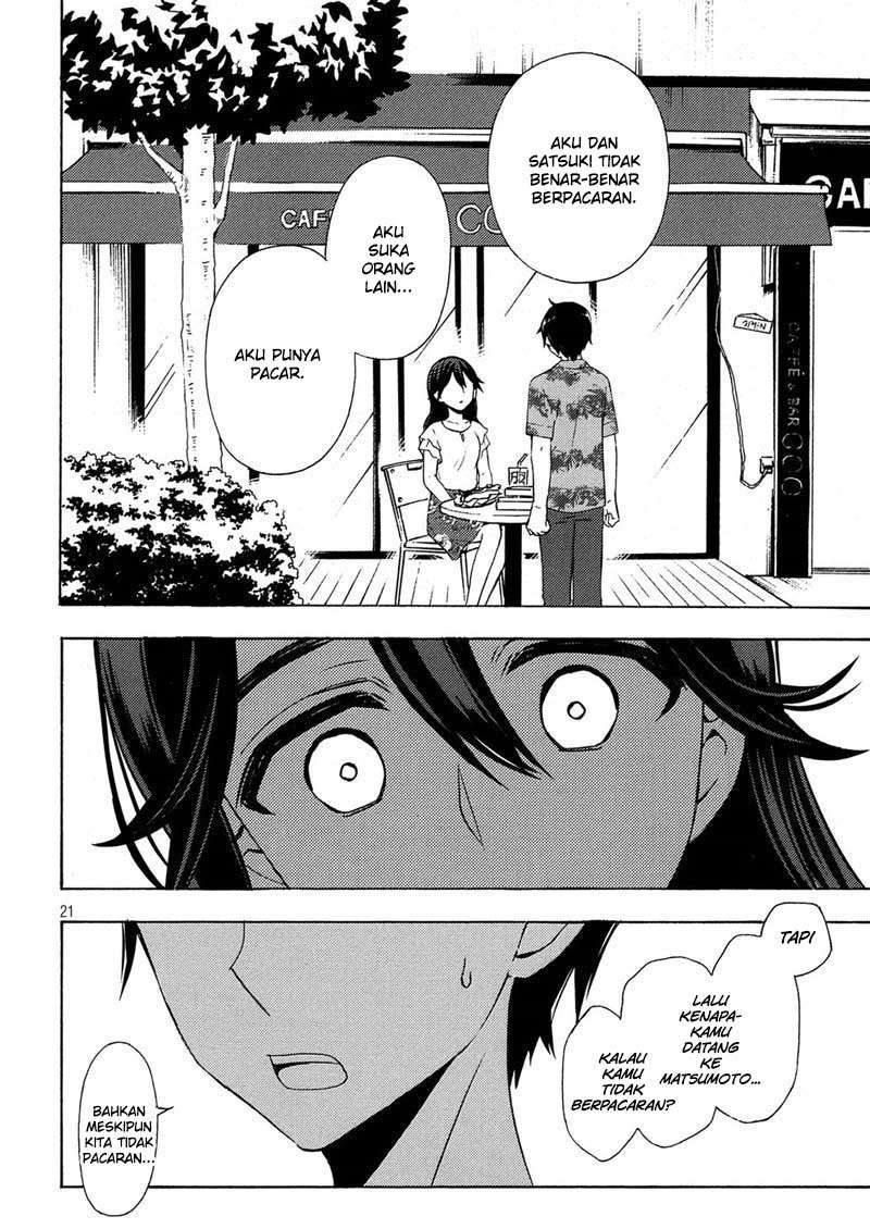Watari-kun no xx ga Houkai Sunzen Chapter 45 Gambar 22