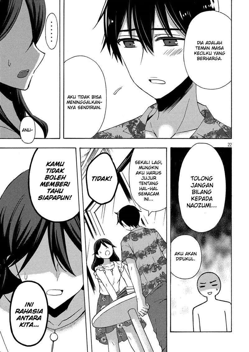 Watari-kun no xx ga Houkai Sunzen Chapter 45 Gambar 23