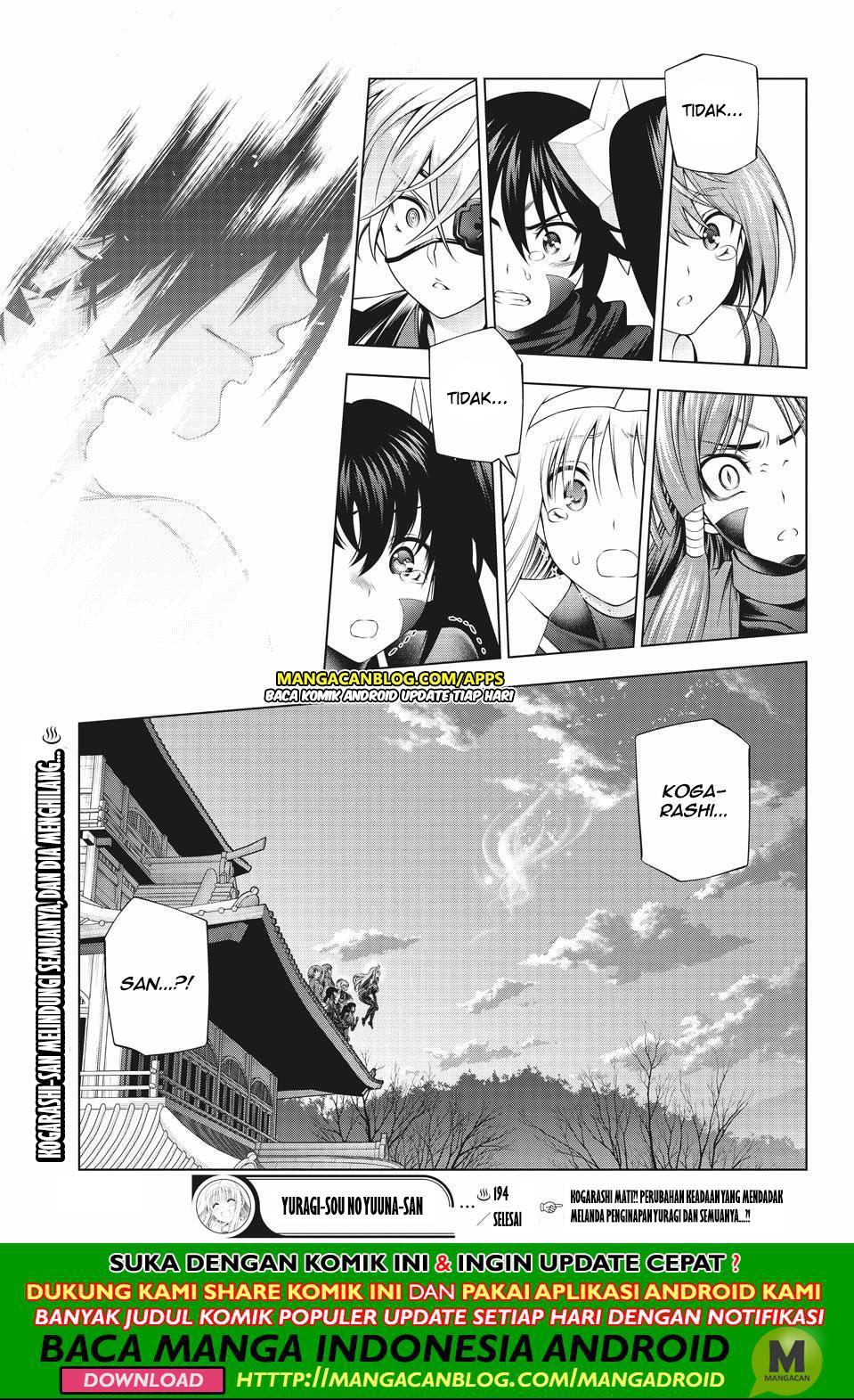 Yuragi-sou no Yuuna-san Chapter 194 Gambar 19