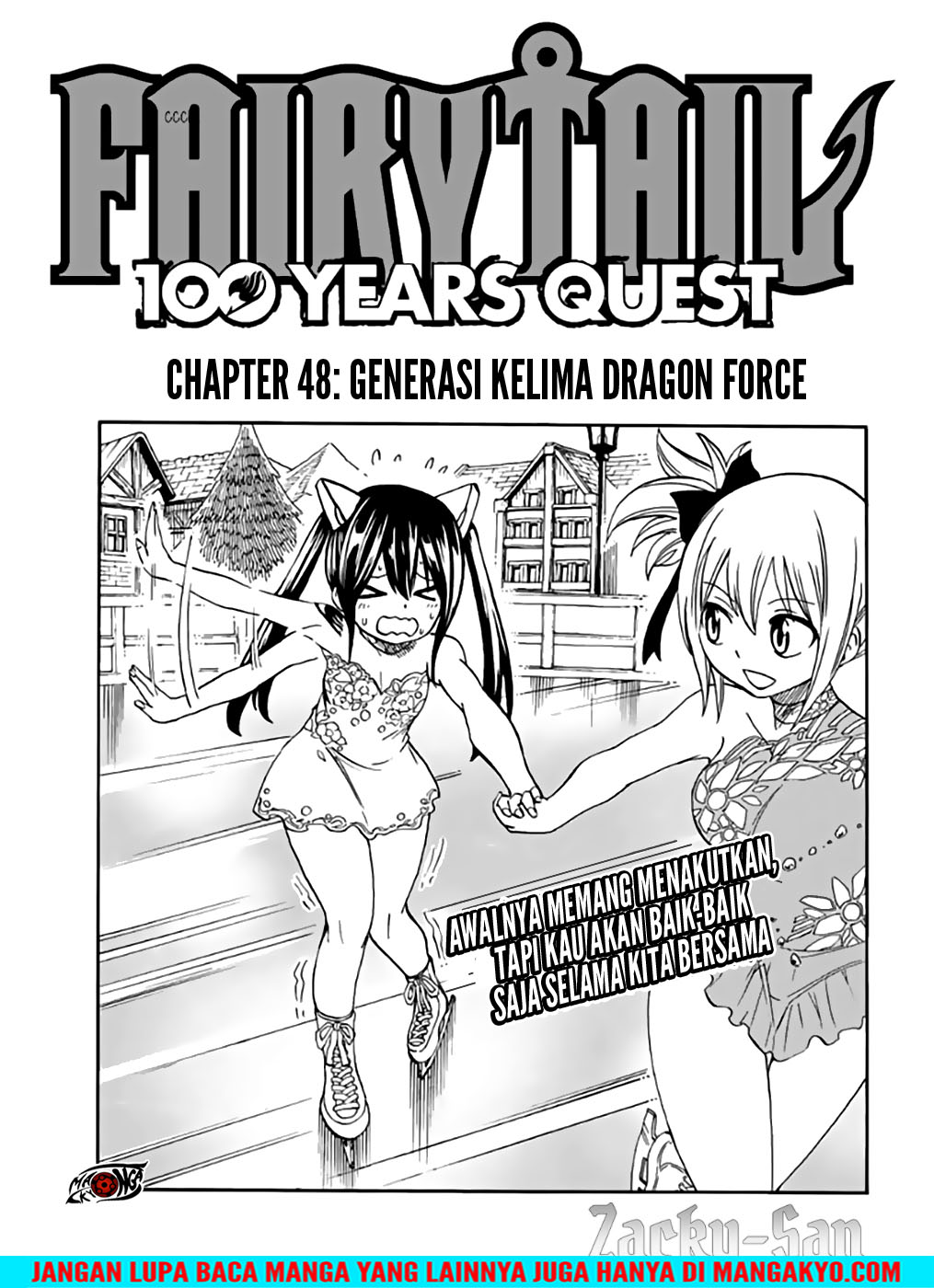 Baca Komik Fairy Tail: 100 Years Quest Chapter 48 Gambar 1