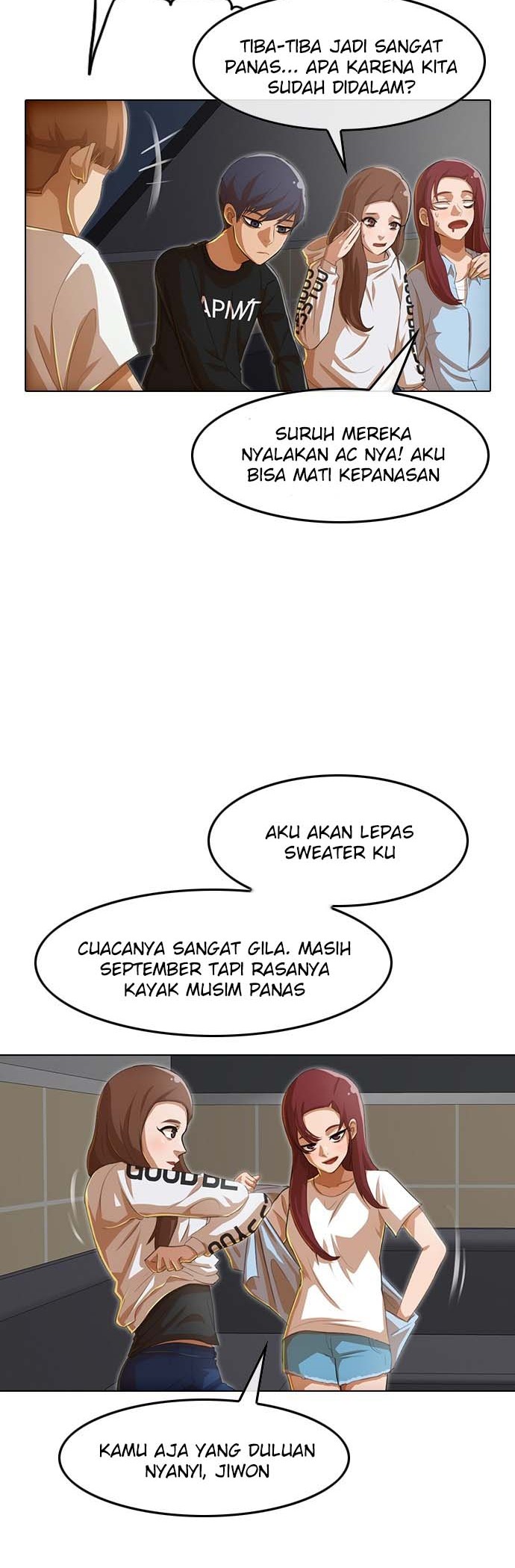 The Girl from Random Chatting! Chapter 75 Gambar 31