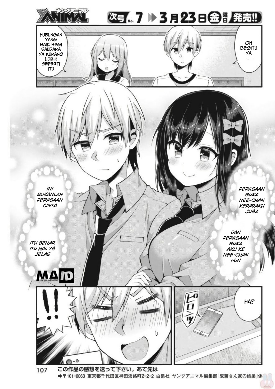 Futaba-san Chi no Kyoudai Chapter 26 Gambar 14