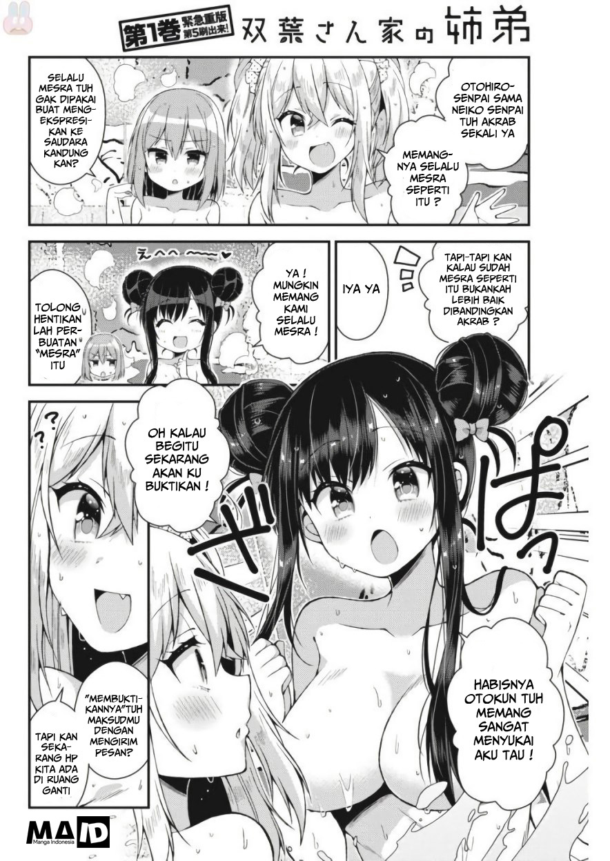 Futaba-san Chi no Kyoudai Chapter 26 Gambar 9