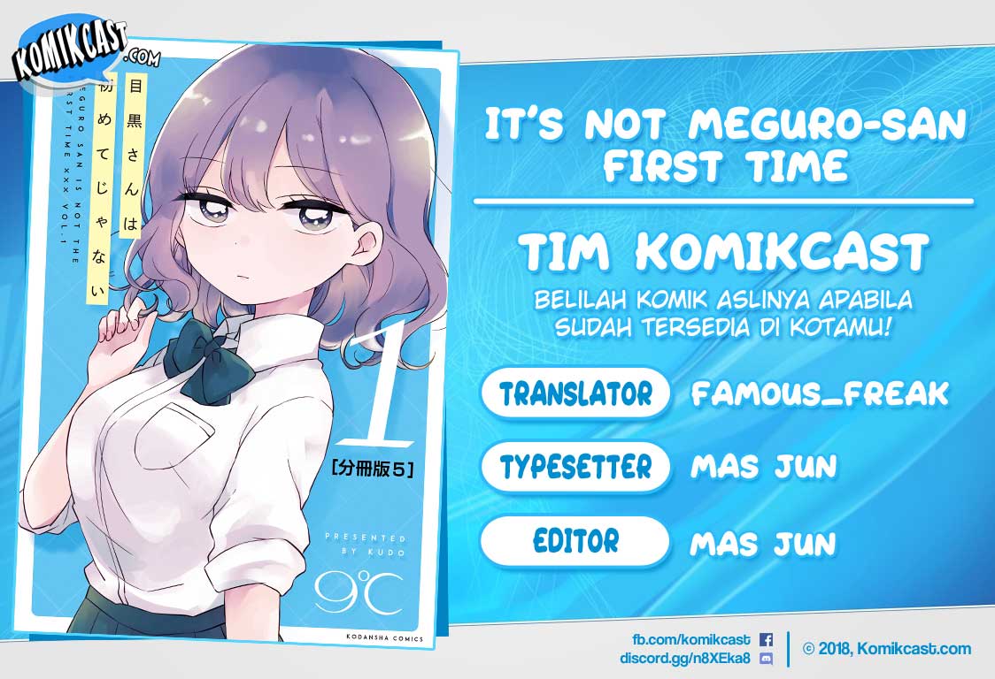 Baca Komik It’s Not Meguro-san’s First Time Chapter 08 Gambar 1