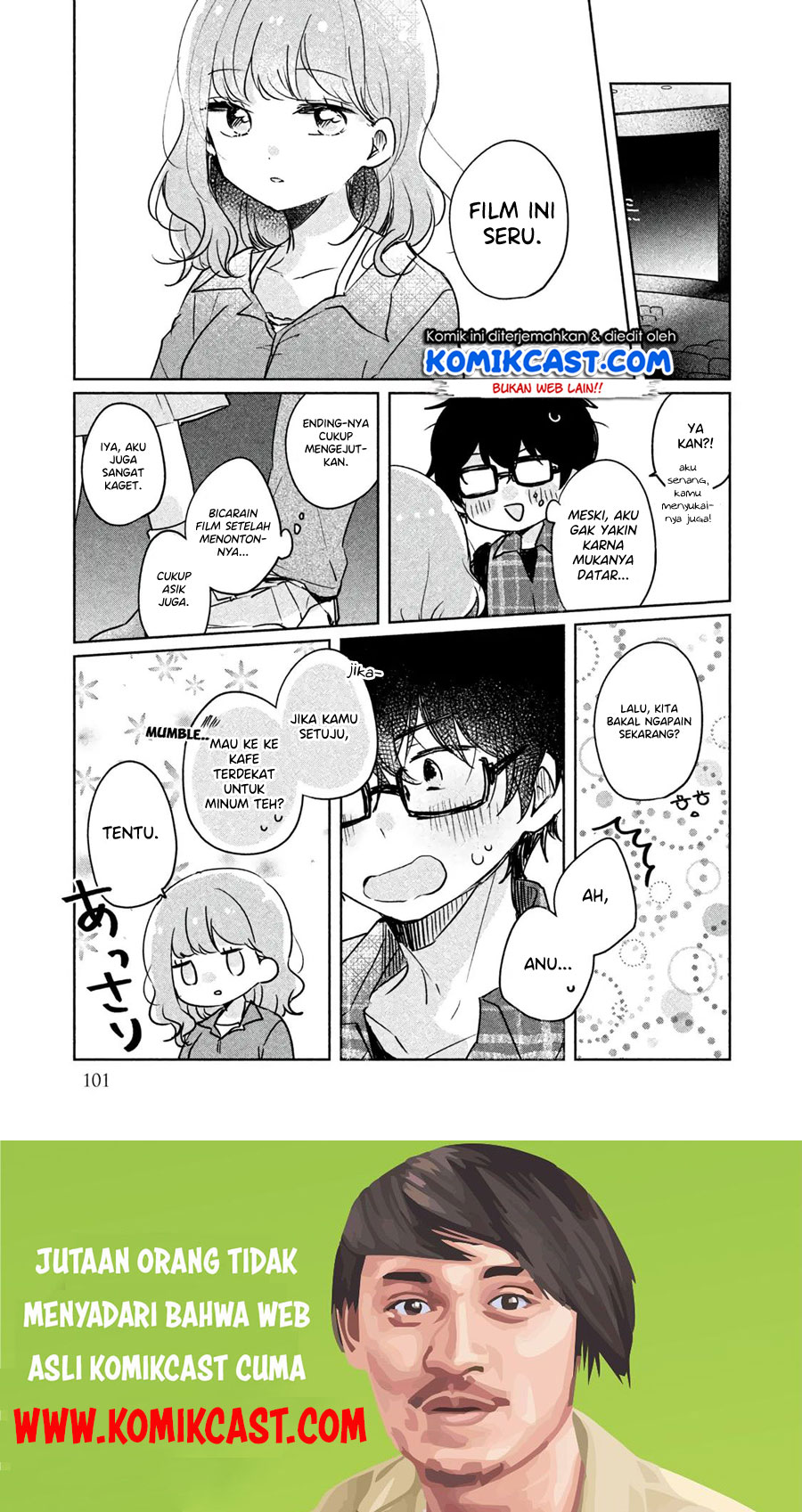 It’s Not Meguro-san’s First Time Chapter 08 Gambar 8