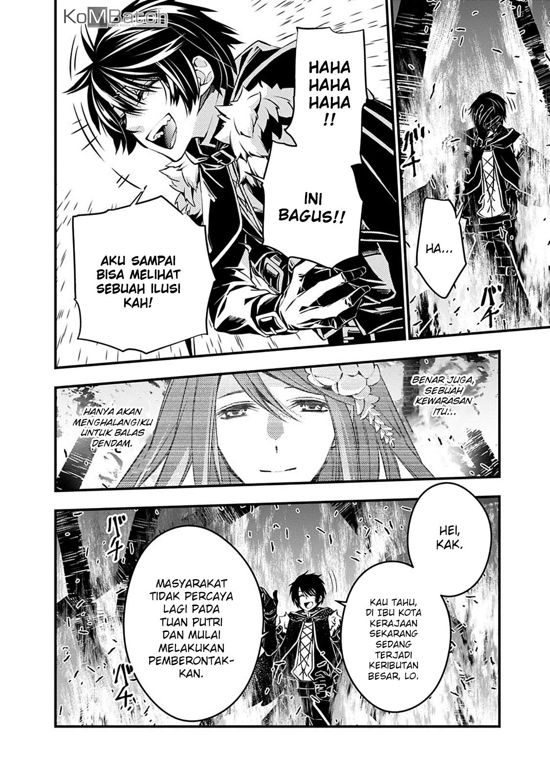 Fukushuu o Koinegau Saikyou Yuusha wa, Yami no Chikara de Senmetsu Musou Suru Chapter 4.2 Gambar 8