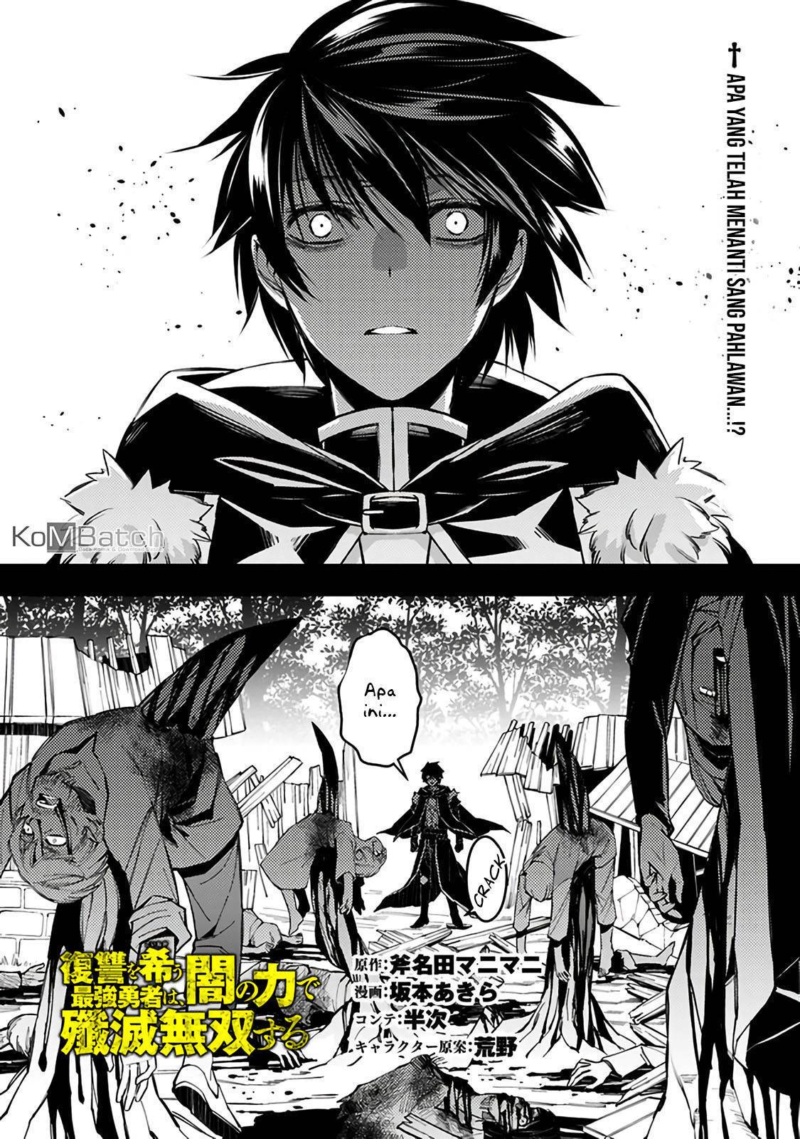 Baca Fukushuu o Koinegau Saikyou Yuusha wa, Yami no Chikara de Senmetsu Musou Suru Chapter 3.3 Gambar 2