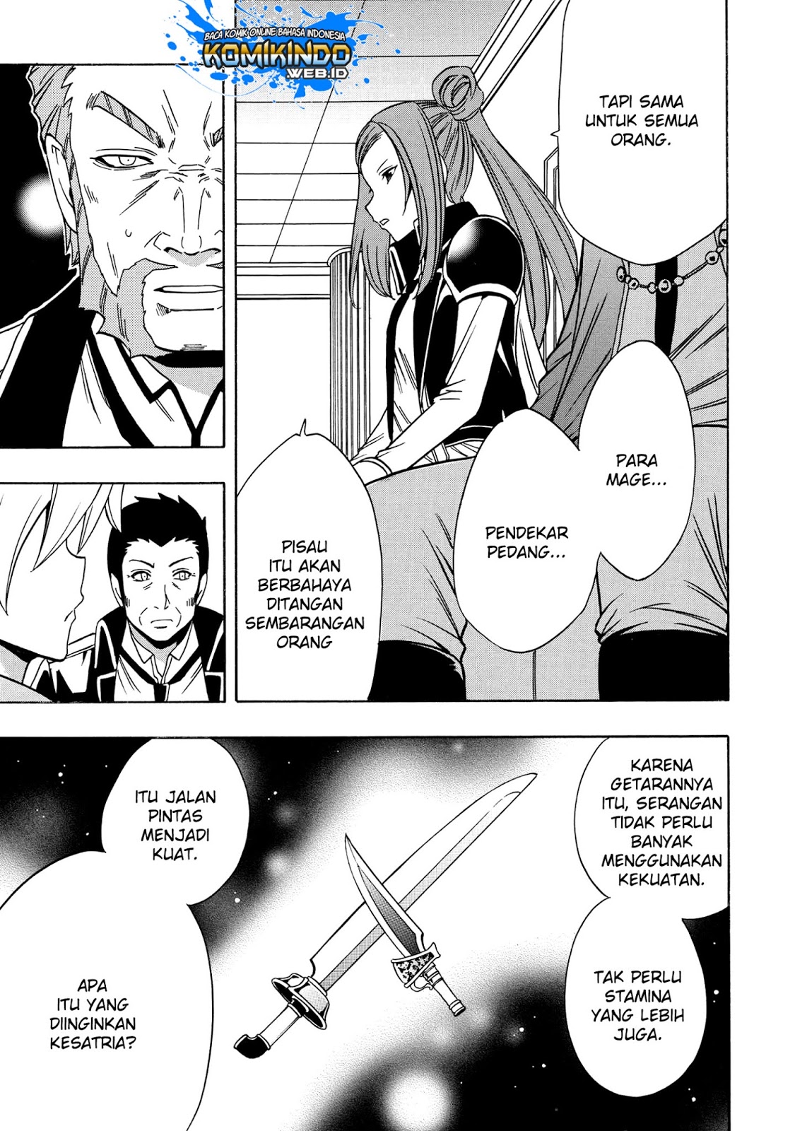 Kenja no Mago Chapter 36 Gambar 10