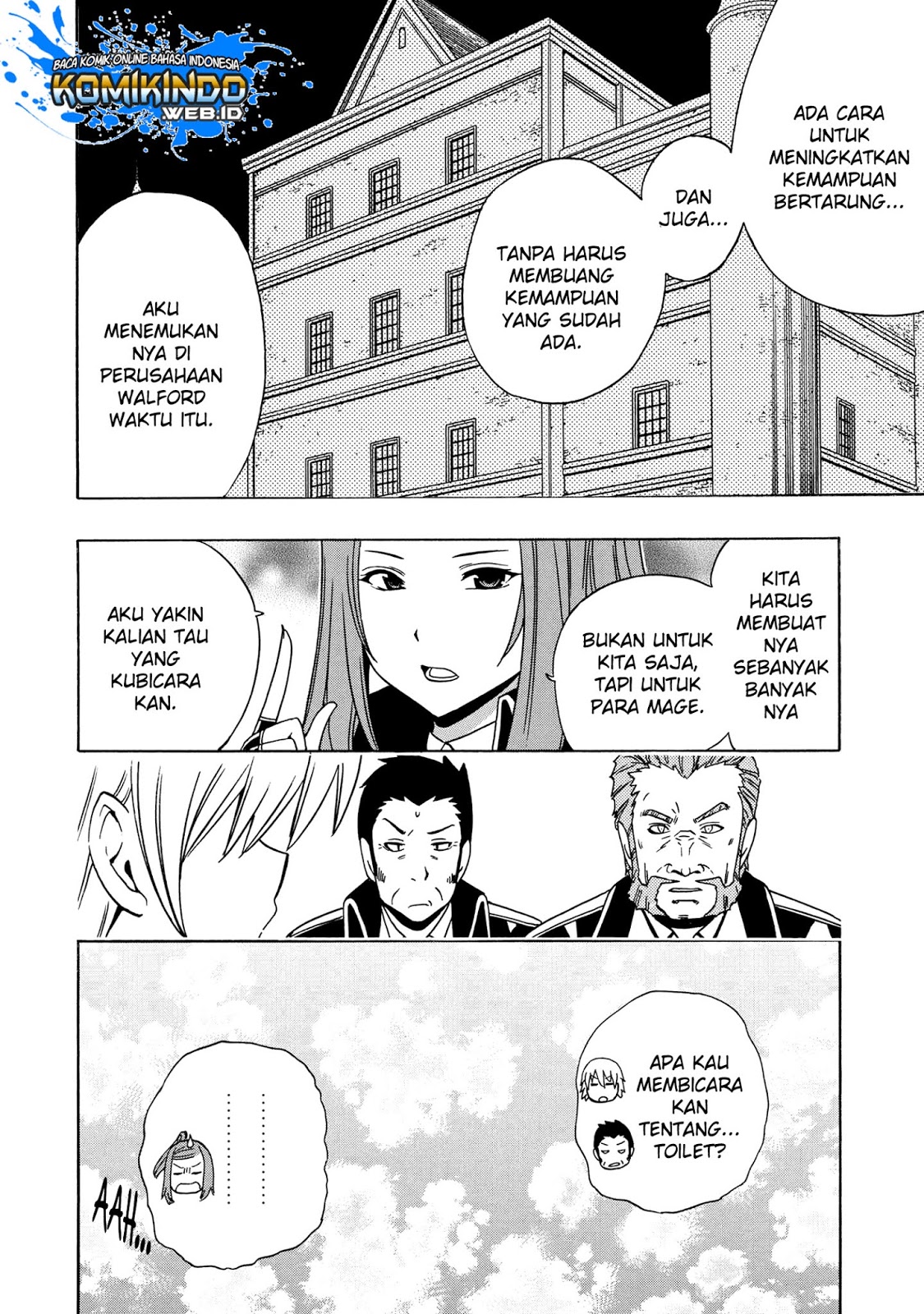 Kenja no Mago Chapter 36 Gambar 13