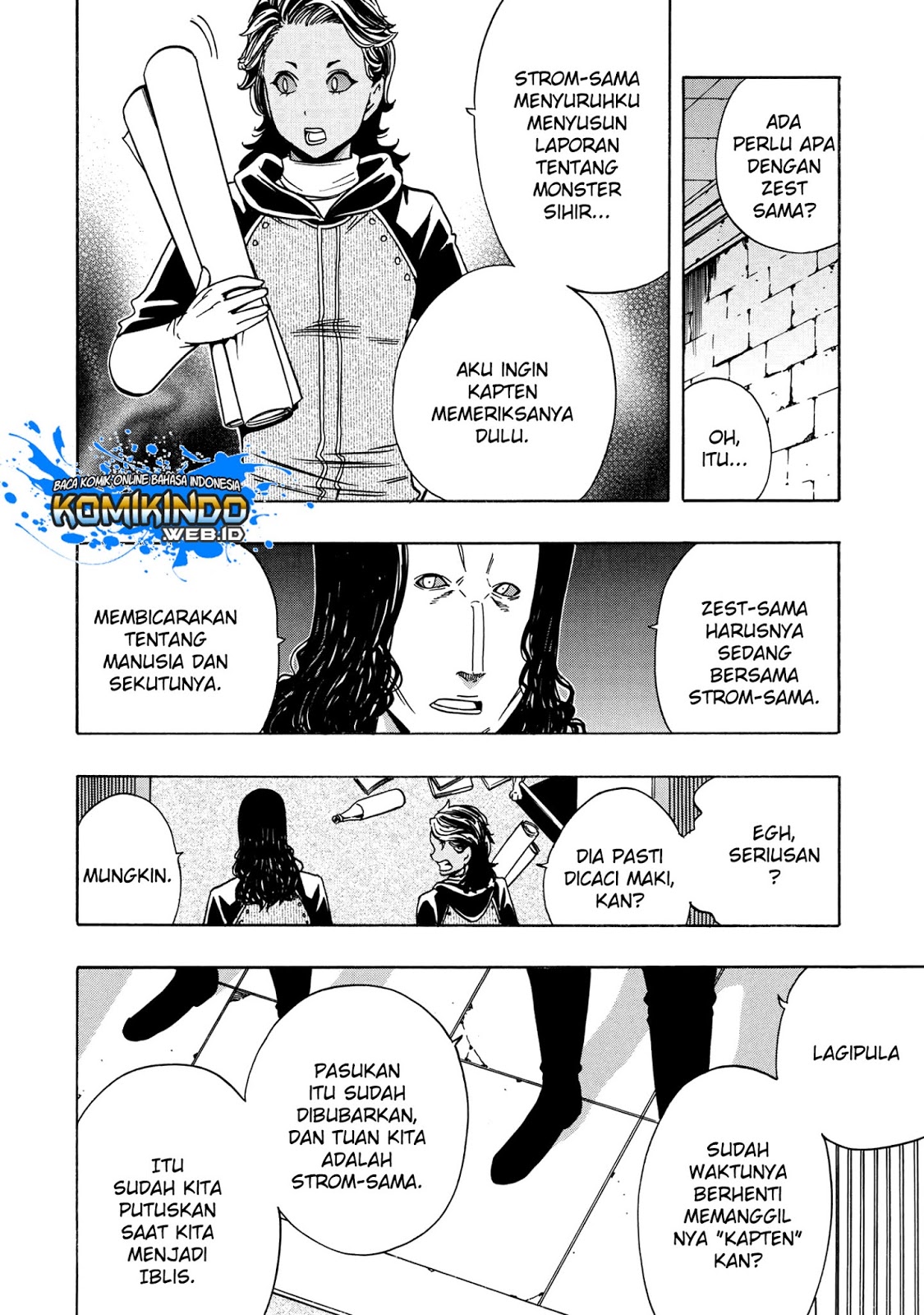 Kenja no Mago Chapter 36 Gambar 19