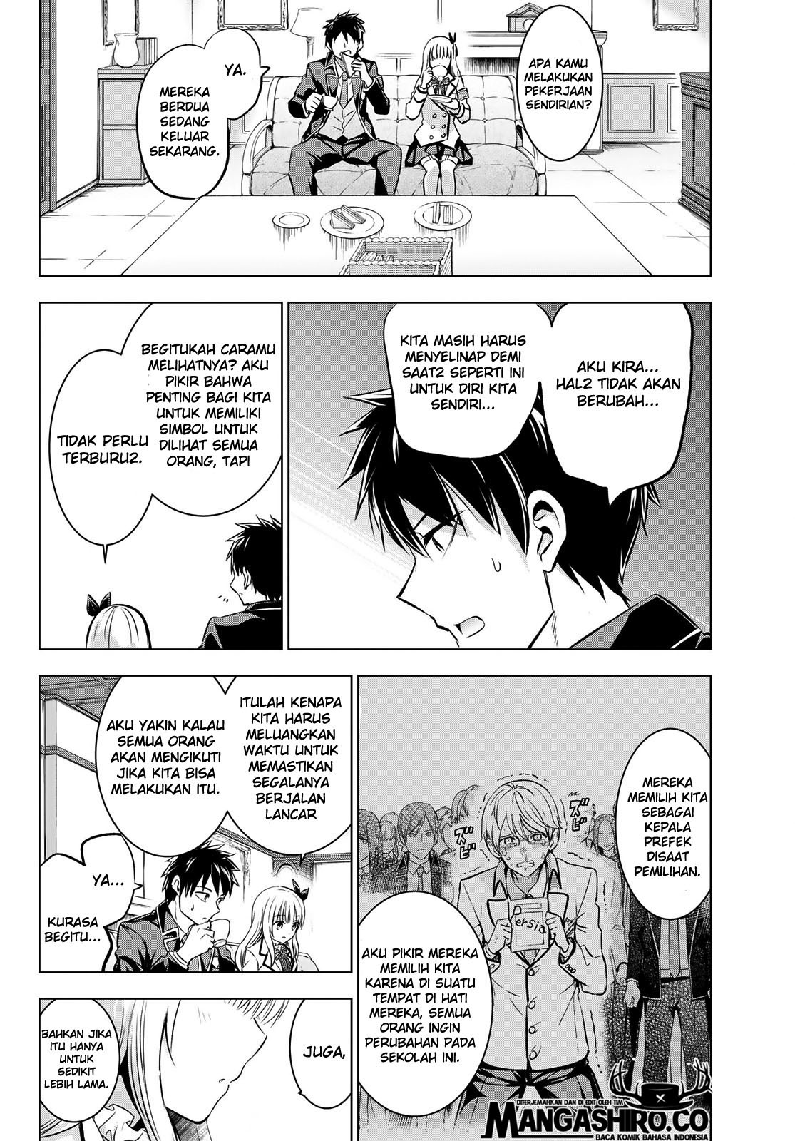 Kishuku Gakkou no Juliet Chapter 92 Gambar 20