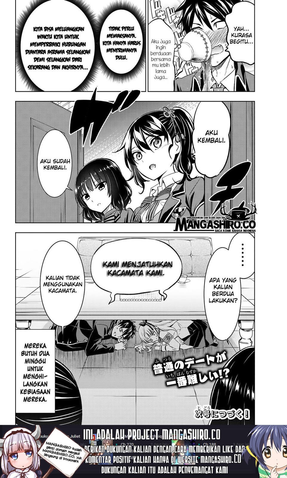 Kishuku Gakkou no Juliet Chapter 92 Gambar 22