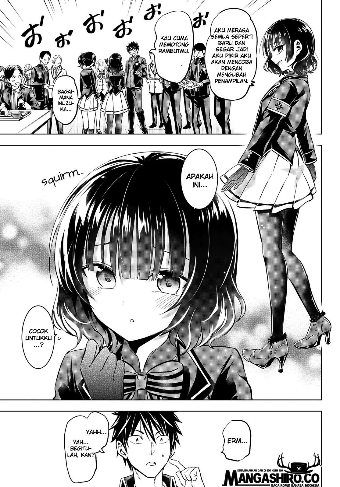Kishuku Gakkou no Juliet Chapter 92 Gambar 9