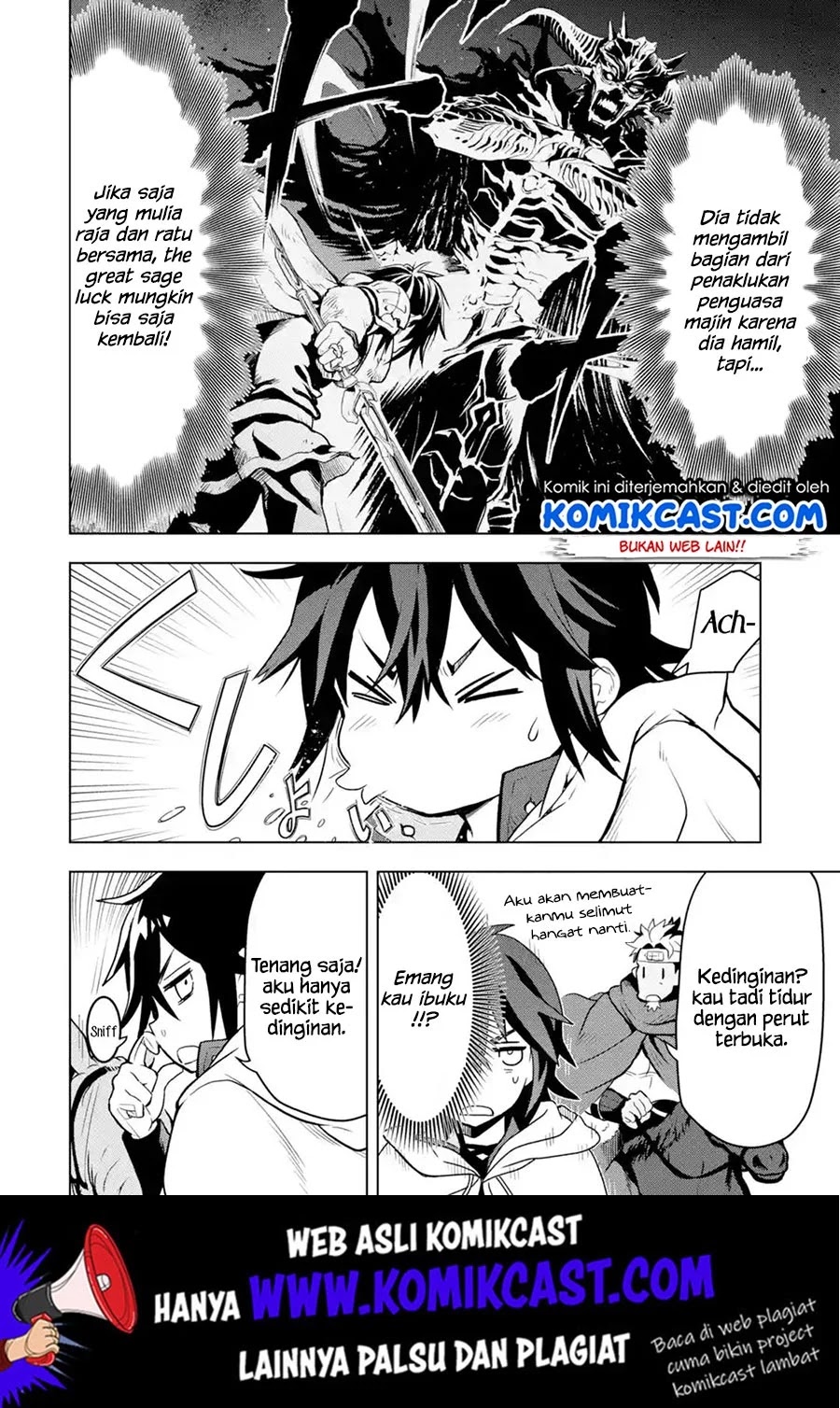 Koko wa Ore ni Makasete Saki ni Ike to Itte kara 10 Nen ga Tattara Densetsu ni Natteita Chapter 08.1 Gambar 9