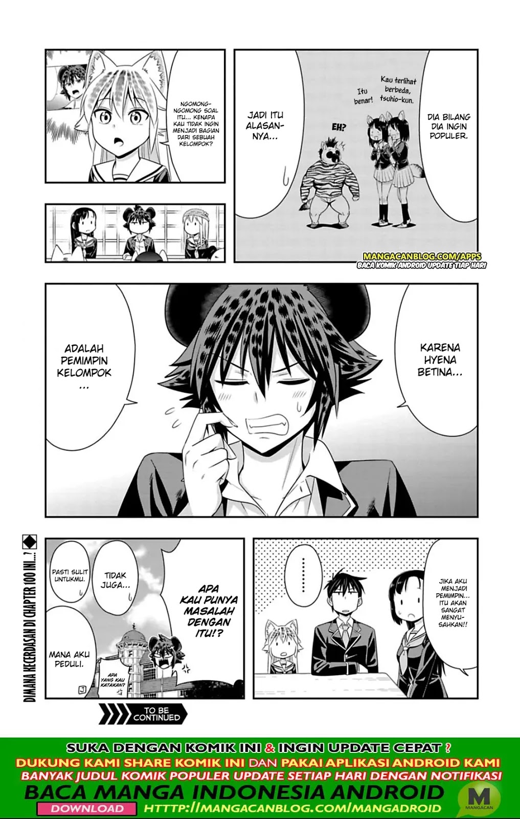 Murenase! Shiiton Gakuen Chapter 100 Gambar 11