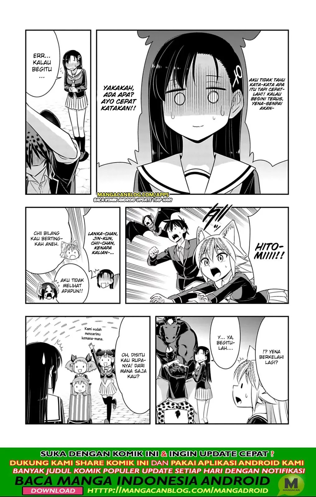 Murenase! Shiiton Gakuen Chapter 100 Gambar 4