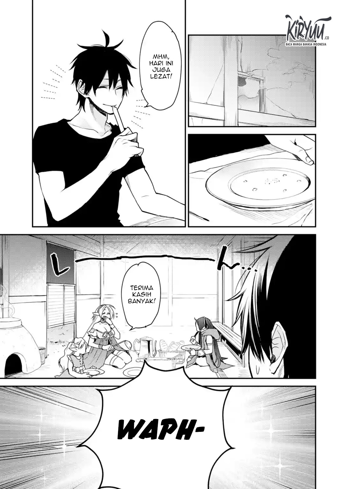 Saikyou no Madoshi. Hisa ni Ya wo Ukete Shimatta no de Inaka no Eihei ni Naru Chapter 11.3 Gambar 5