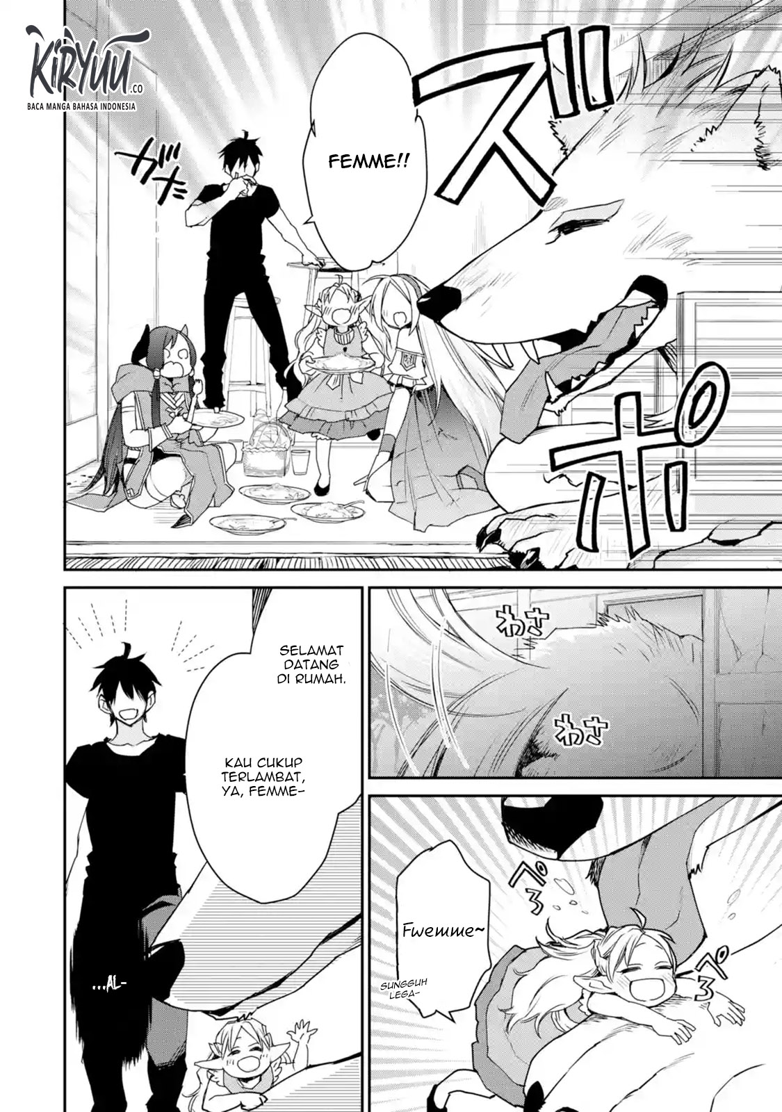 Saikyou no Madoshi. Hisa ni Ya wo Ukete Shimatta no de Inaka no Eihei ni Naru Chapter 11.3 Gambar 6