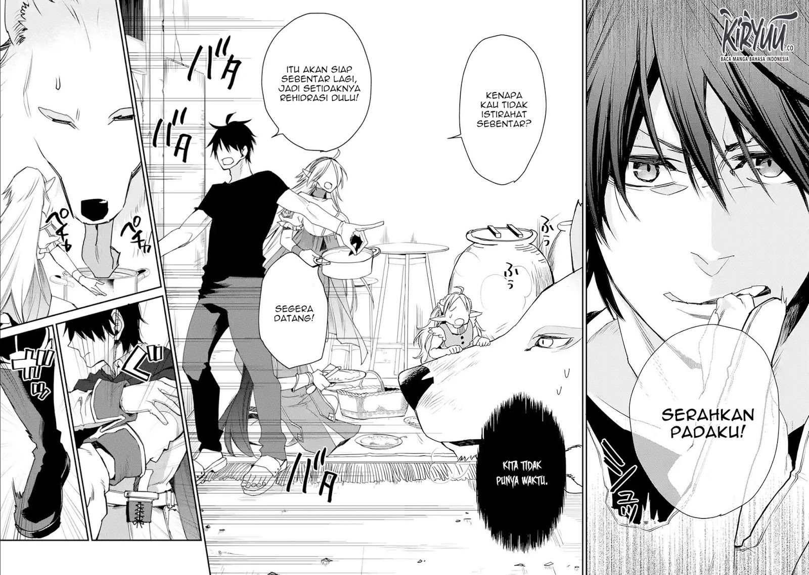 Saikyou no Madoshi. Hisa ni Ya wo Ukete Shimatta no de Inaka no Eihei ni Naru Chapter 11.3 Gambar 9