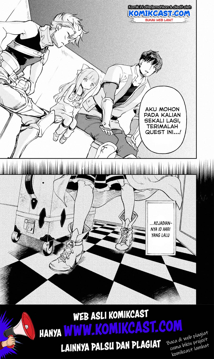 Boukensha License o Hakudatsu Sareta Ossan Dakedo, Manamusume ga Dekita no de Nonbiri Jinsei Chapter 16.1 Gambar 10
