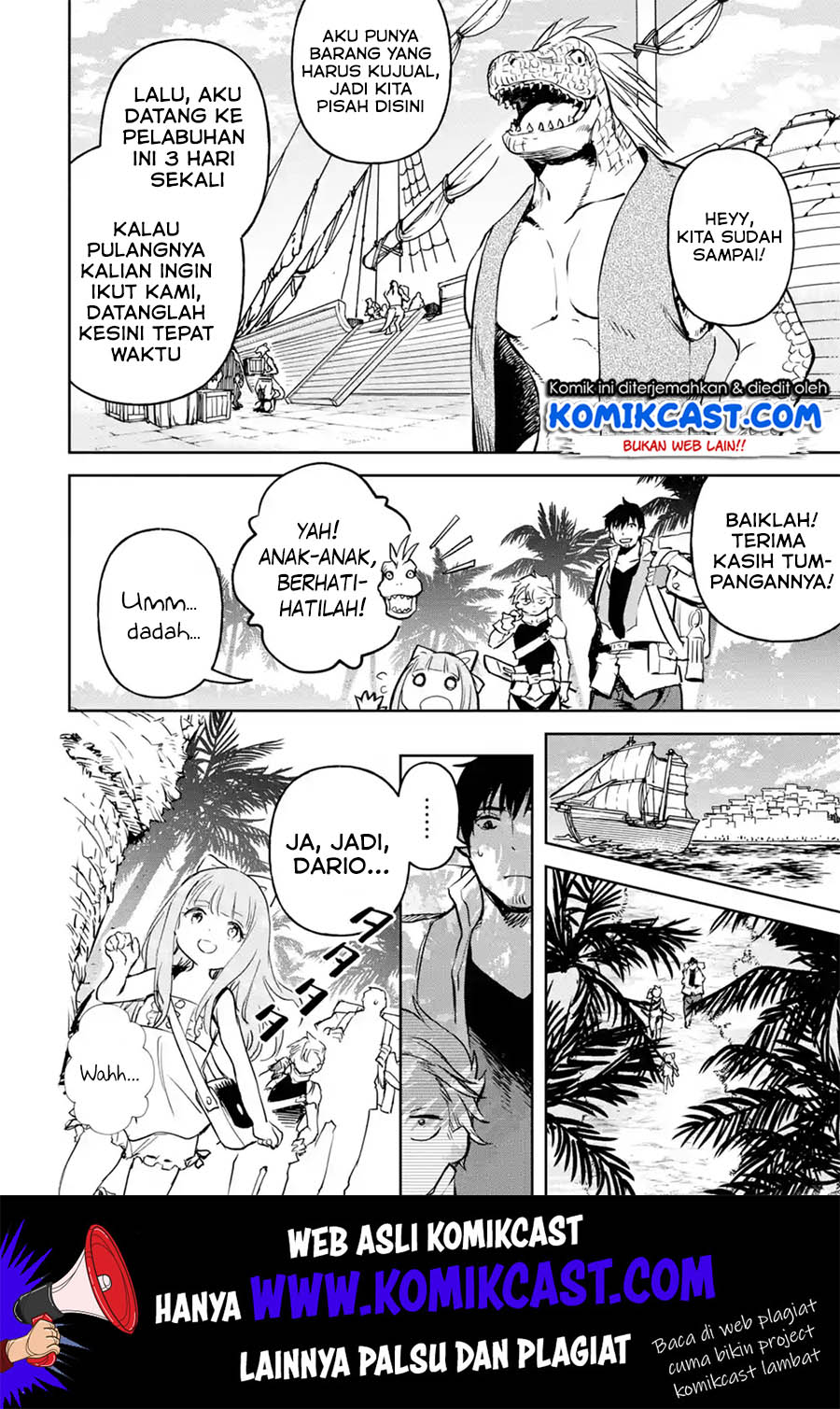 Boukensha License o Hakudatsu Sareta Ossan Dakedo, Manamusume ga Dekita no de Nonbiri Jinsei Chapter 15.3 Gambar 7
