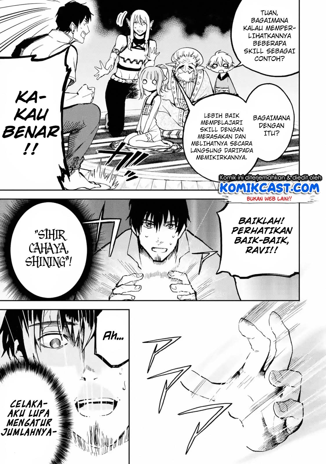 Boukensha License o Hakudatsu Sareta Ossan Dakedo, Manamusume ga Dekita no de Nonbiri Jinsei Chapter 06.4 Gambar 5