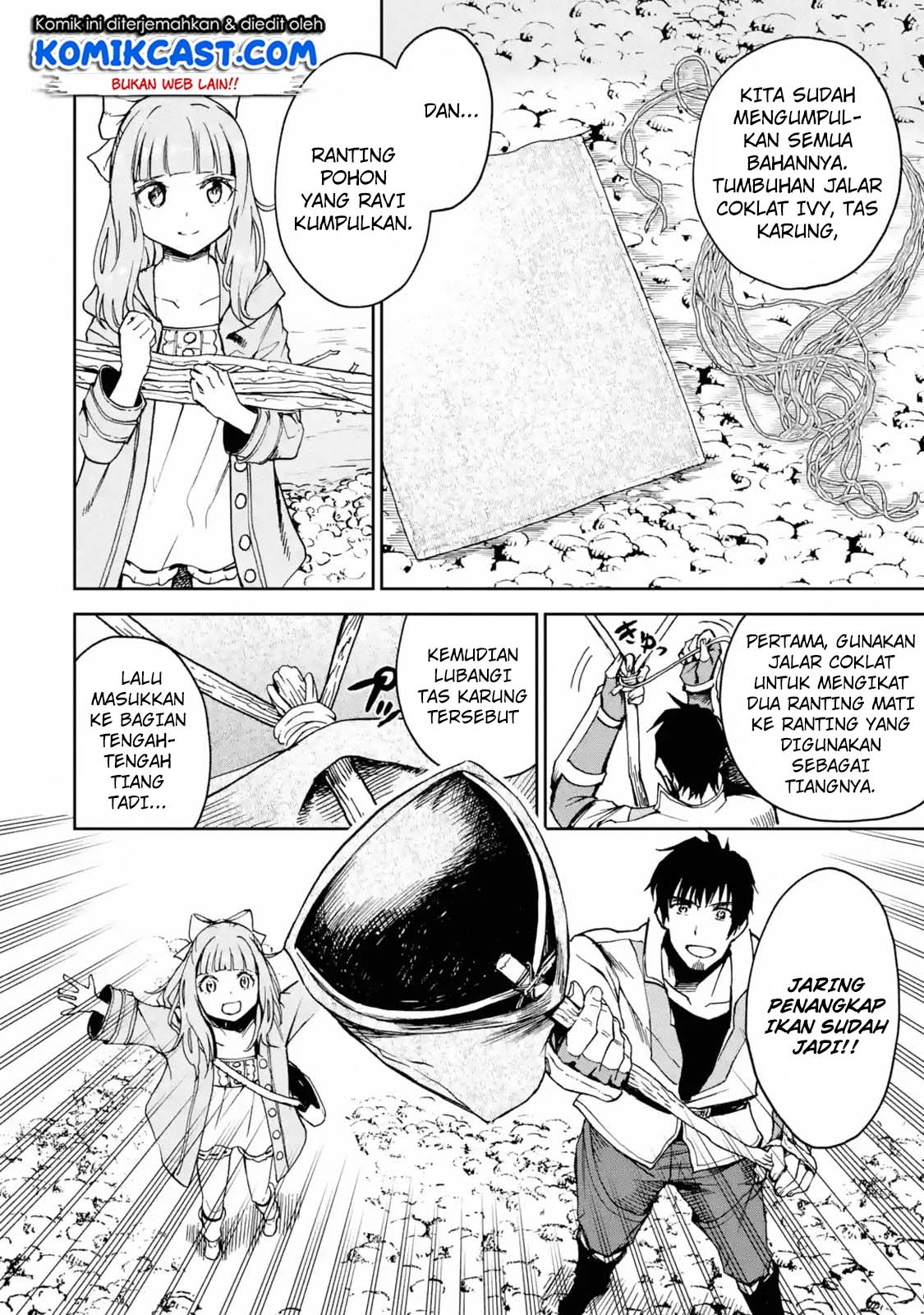 Boukensha License o Hakudatsu Sareta Ossan Dakedo, Manamusume ga Dekita no de Nonbiri Jinsei Chapter 06.1 Gambar 5