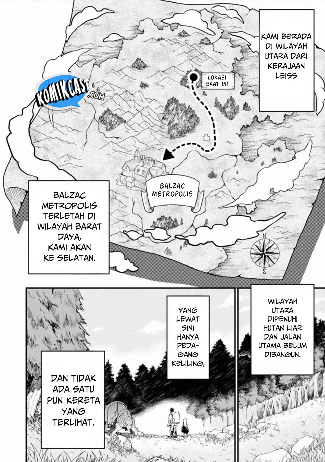 Boukensha License o Hakudatsu Sareta Ossan Dakedo, Manamusume ga Dekita no de Nonbiri Jinsei Chapter 02.1 Gambar 7