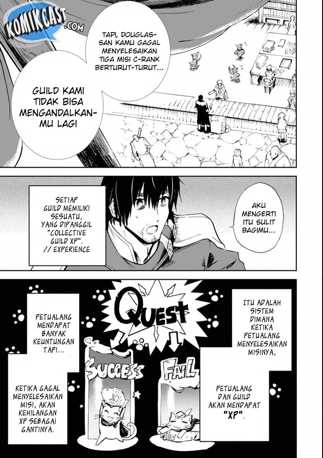 Boukensha License o Hakudatsu Sareta Ossan Dakedo, Manamusume ga Dekita no de Nonbiri Jinsei Chapter 1.1 Gambar 10