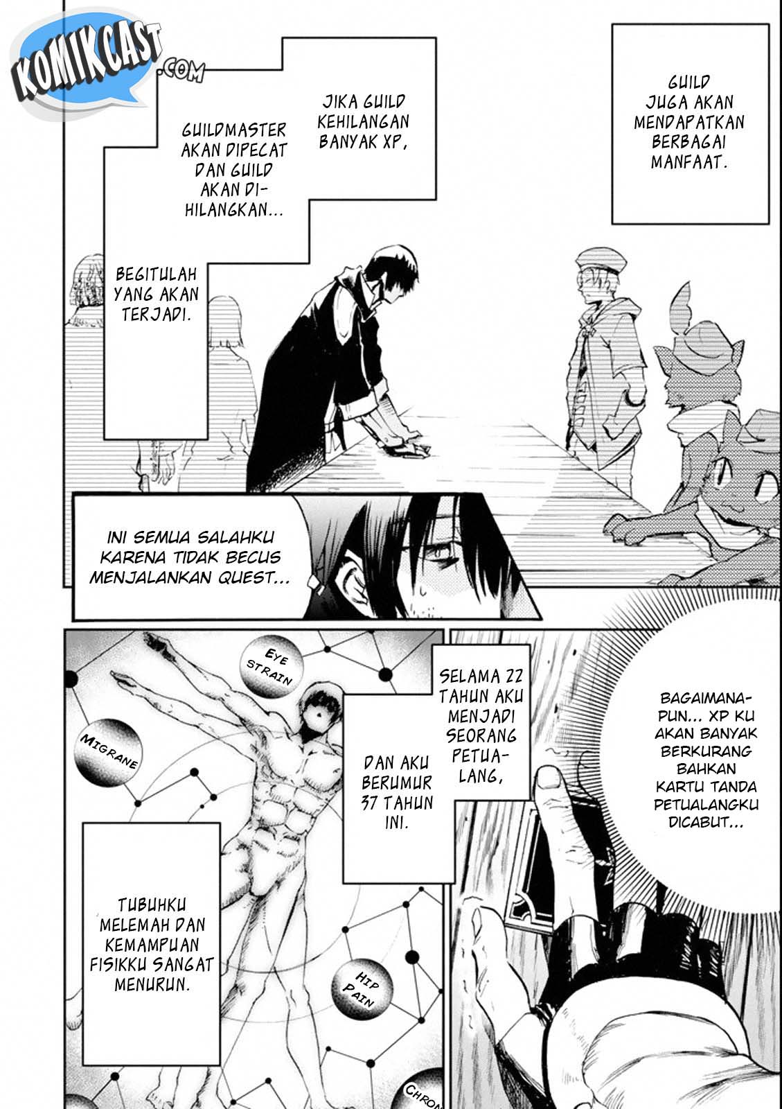 Boukensha License o Hakudatsu Sareta Ossan Dakedo, Manamusume ga Dekita no de Nonbiri Jinsei Chapter 1.1 Gambar 11