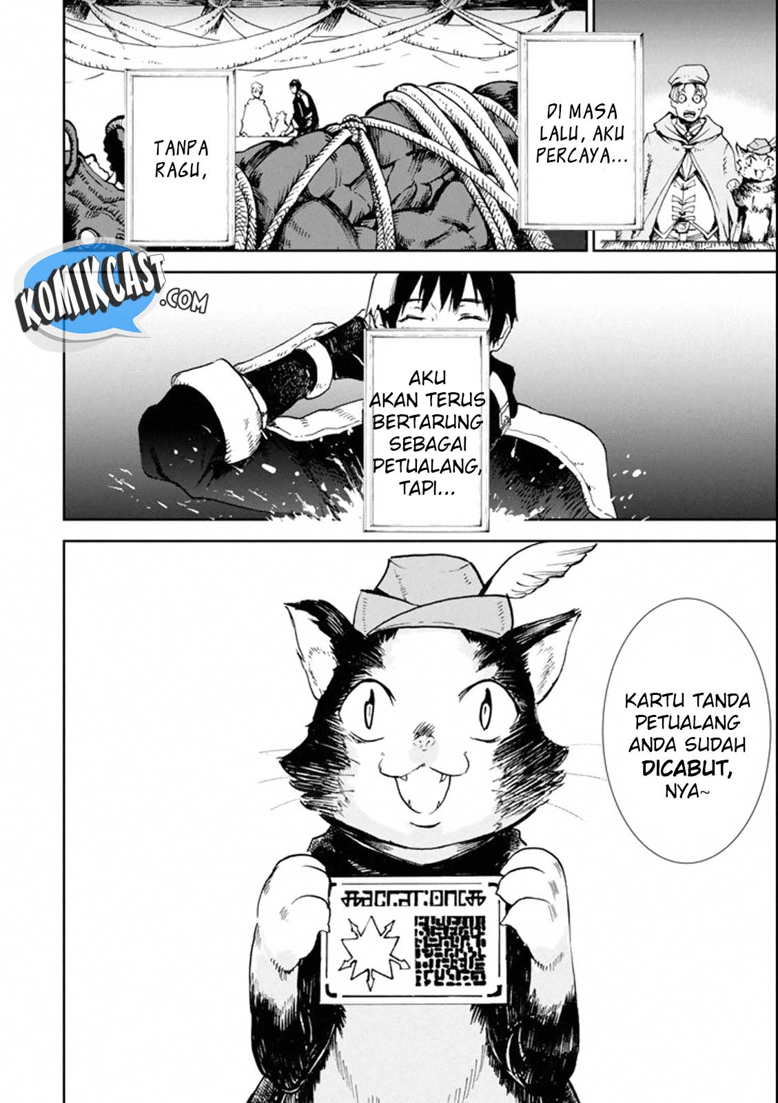 Boukensha License o Hakudatsu Sareta Ossan Dakedo, Manamusume ga Dekita no de Nonbiri Jinsei Chapter 1.1 Gambar 7