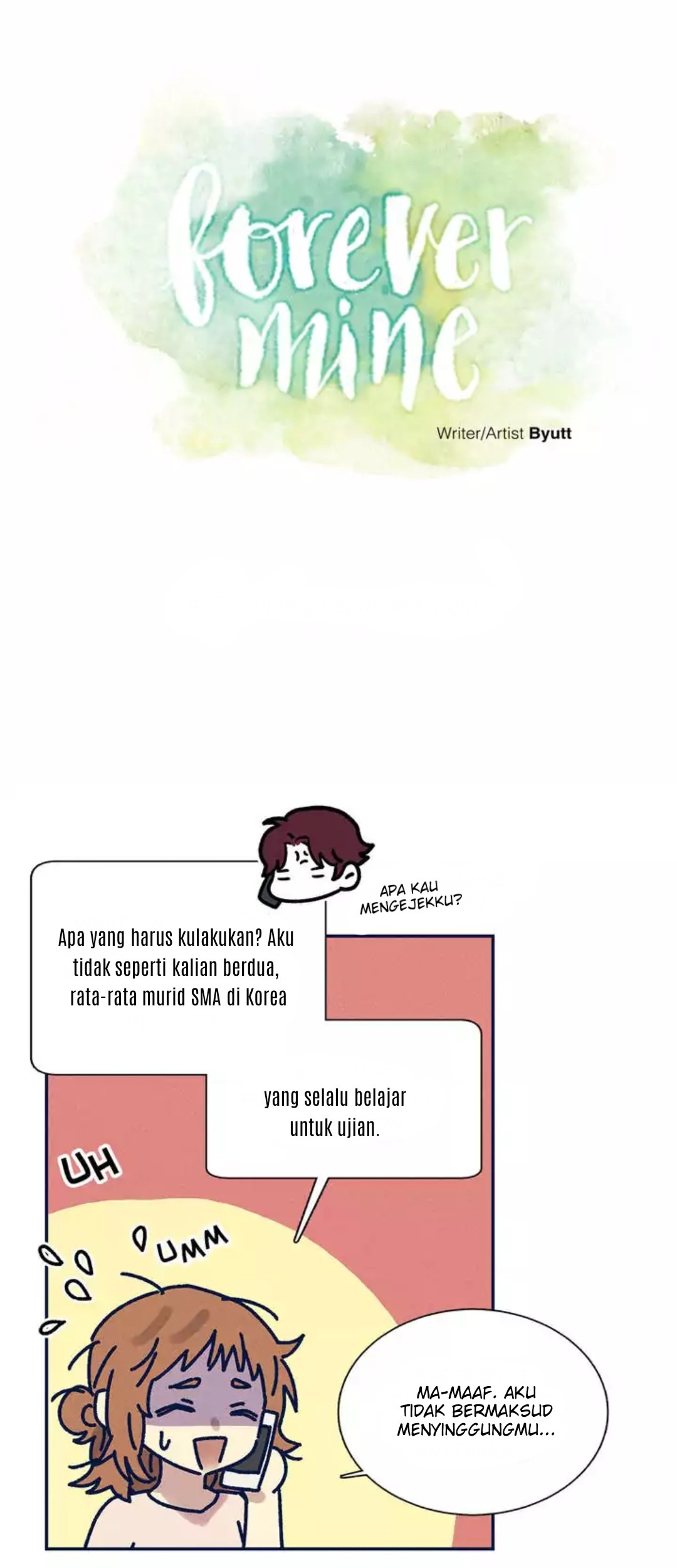 Forever Mine Chapter 27 Gambar 22