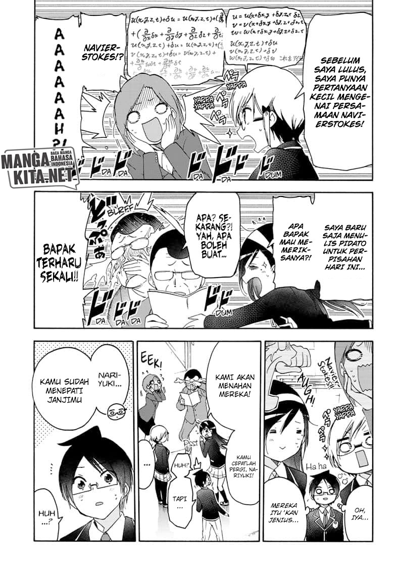 Bokutachi wa Benkyou ga Dekinai Chapter 147 Gambar 18