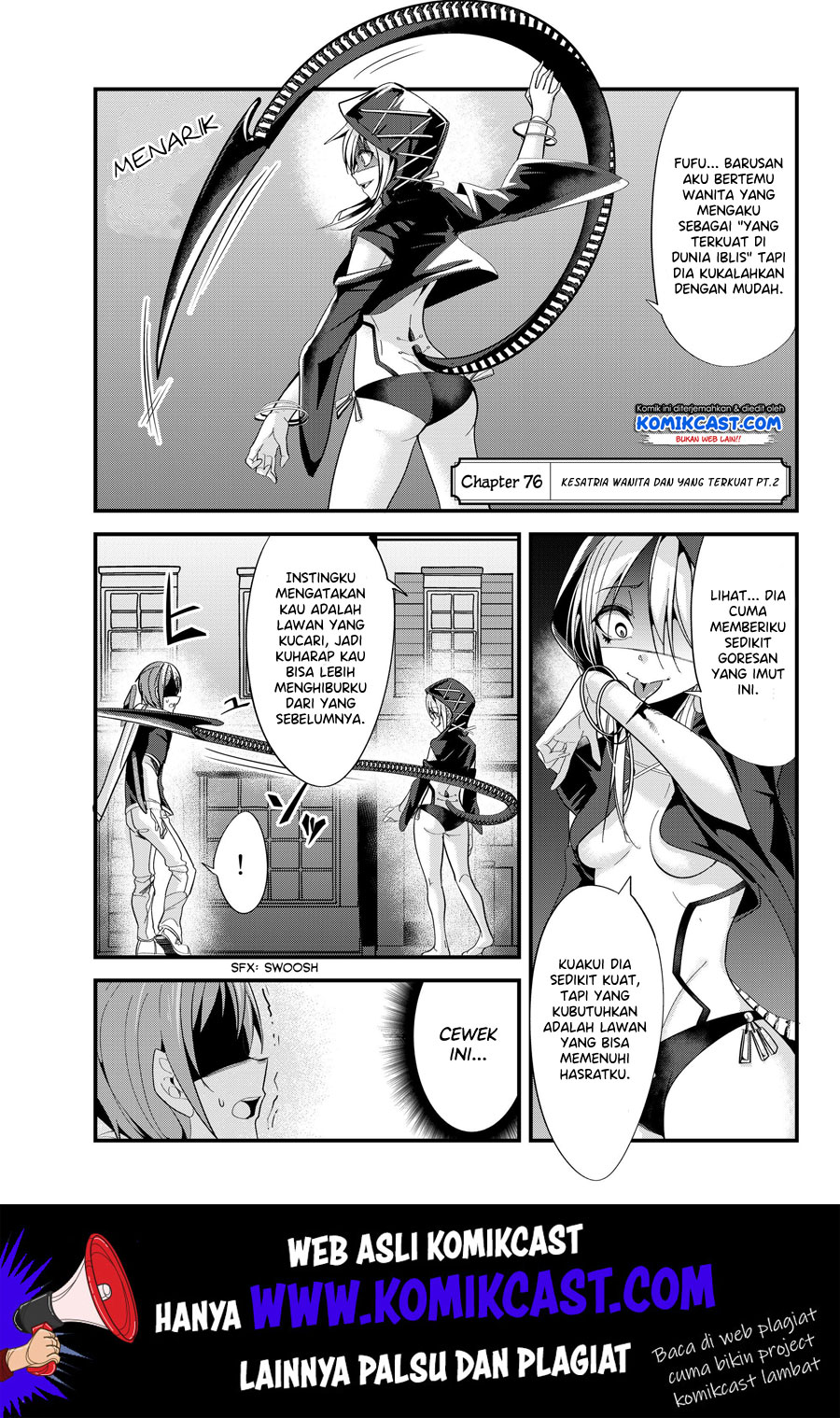 Baca  Ima Made Ichido mo Onna Atsukaisareta koto ga nai Onna Kishi wo Onna Atsukai suru Chapter 76 Gambar 2