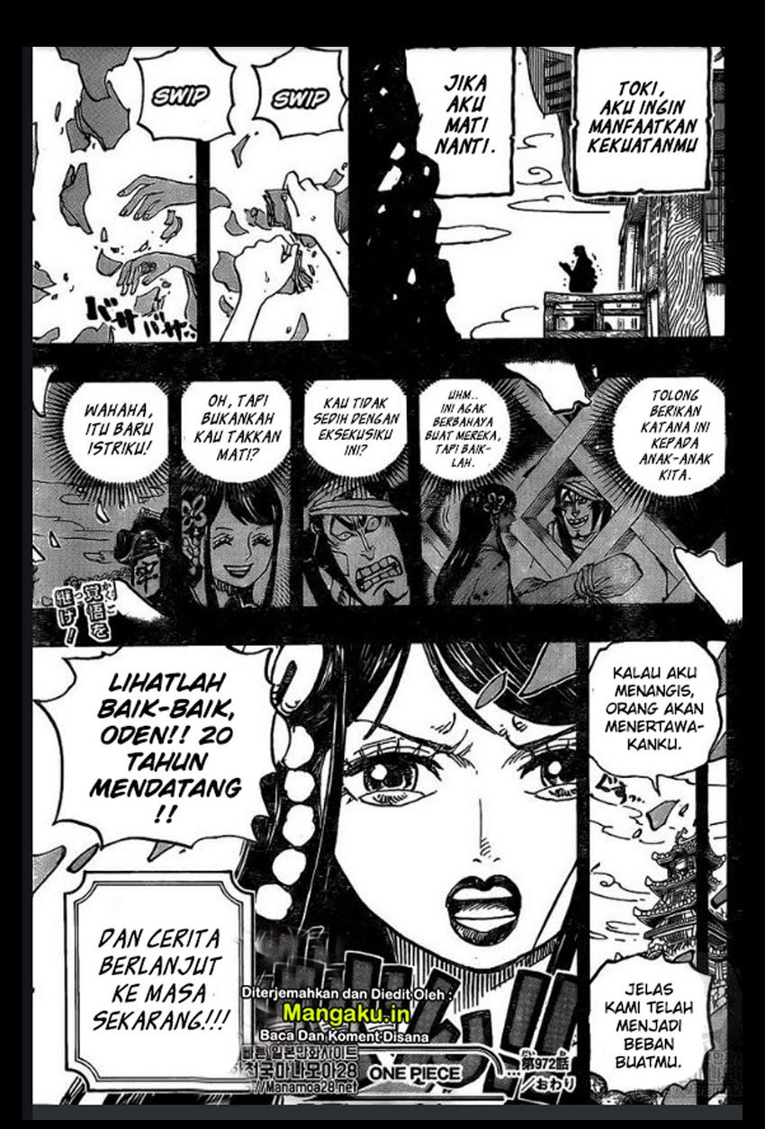 One Piece Chapter 972 Gambar 18