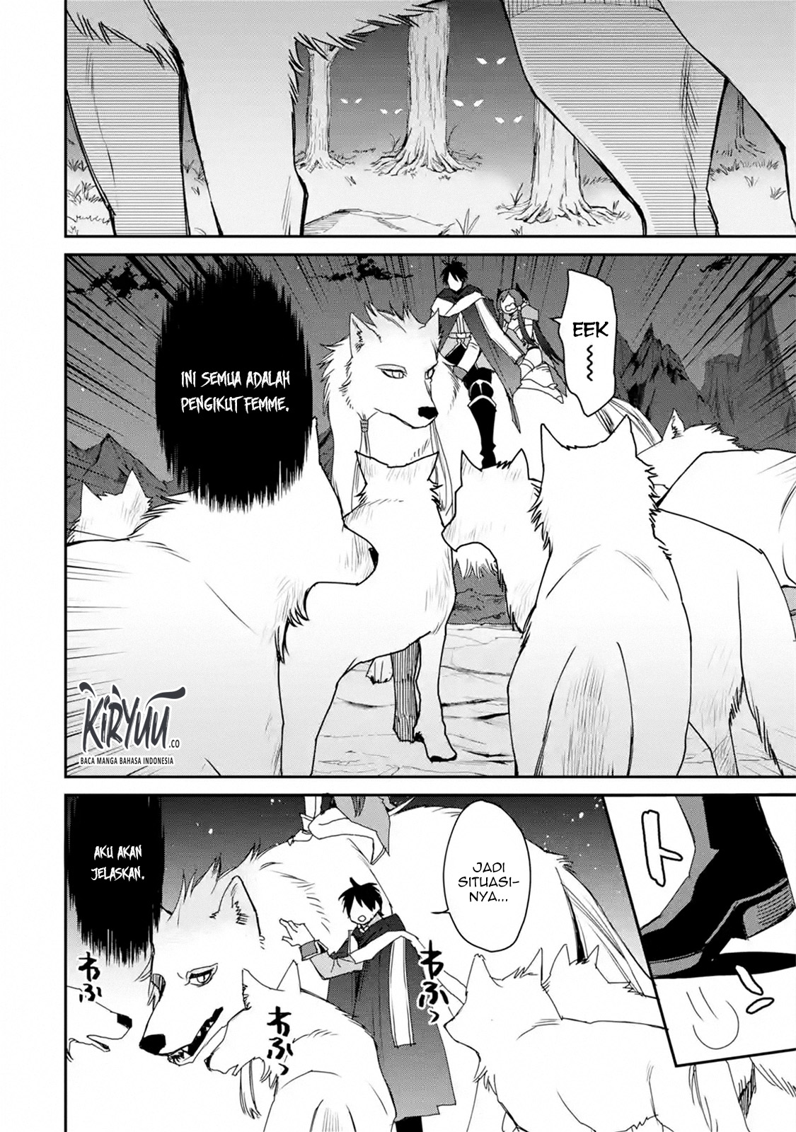 Saikyou no Madoshi. Hisa ni Ya wo Ukete Shimatta no de Inaka no Eihei ni Naru Chapter 12.1 Gambar 10