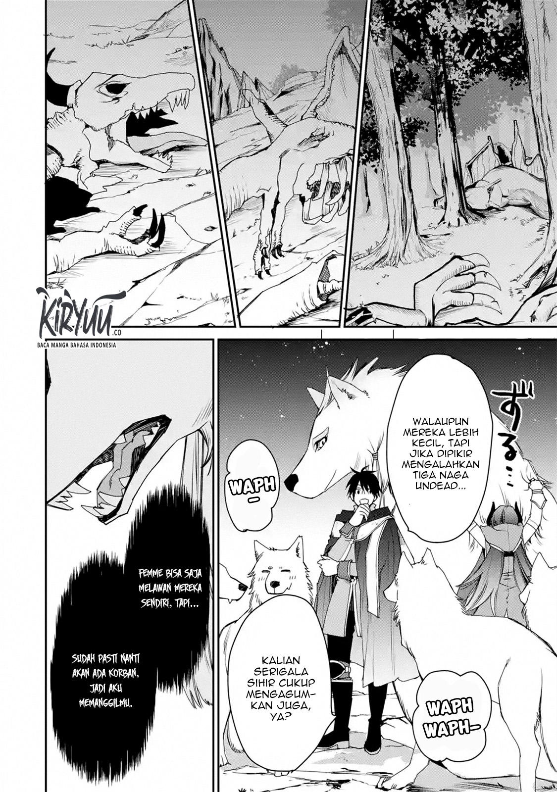 Saikyou no Madoshi. Hisa ni Ya wo Ukete Shimatta no de Inaka no Eihei ni Naru Chapter 12.1 Gambar 12