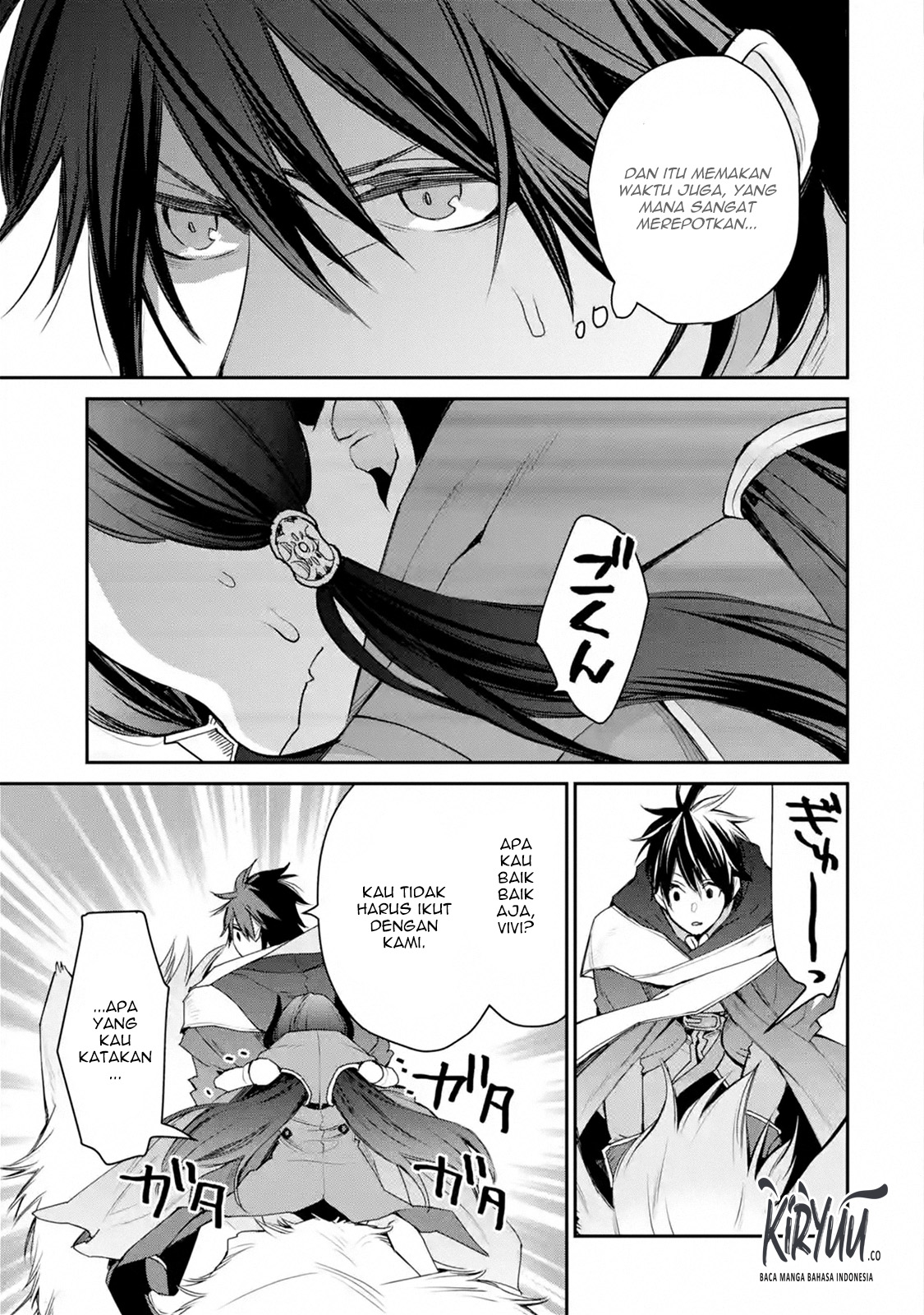Saikyou no Madoshi. Hisa ni Ya wo Ukete Shimatta no de Inaka no Eihei ni Naru Chapter 12.1 Gambar 6