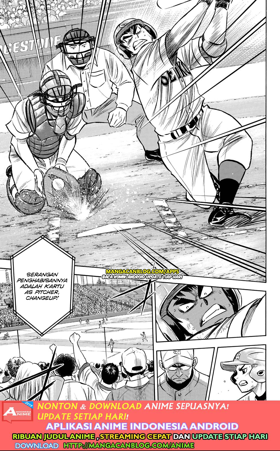 Diamond no Ace Act 2 Chapter 200 Gambar 10