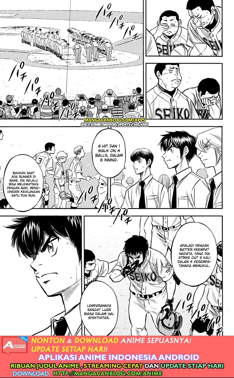 Diamond no Ace Act 2 Chapter 200 Gambar 12
