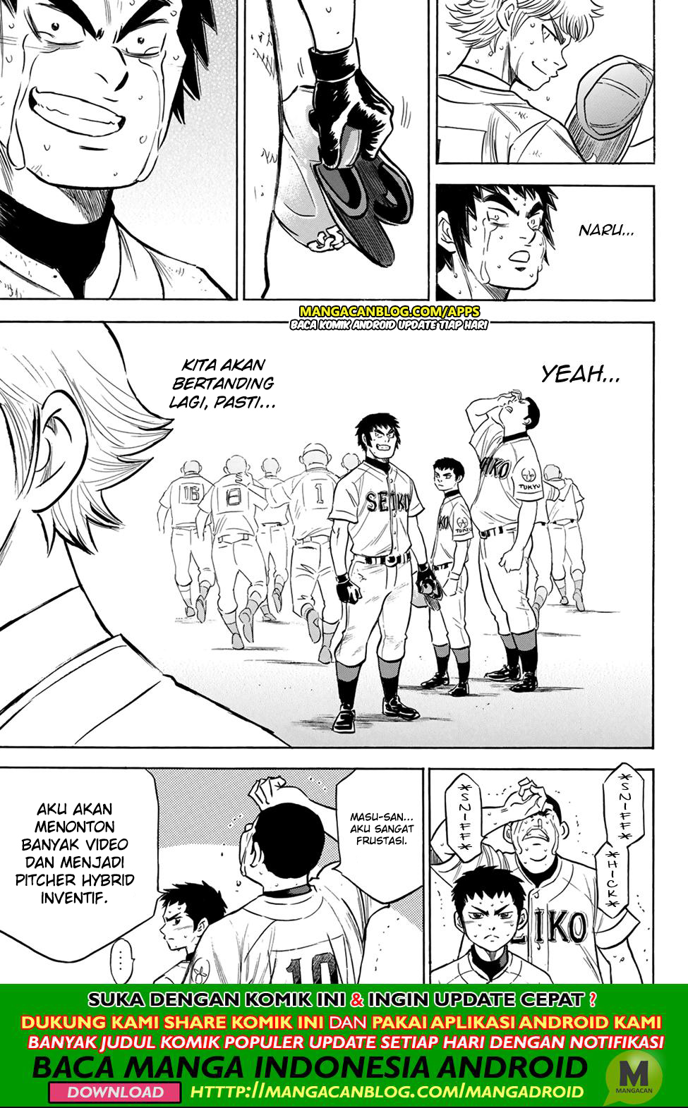 Diamond no Ace Act 2 Chapter 200 Gambar 14