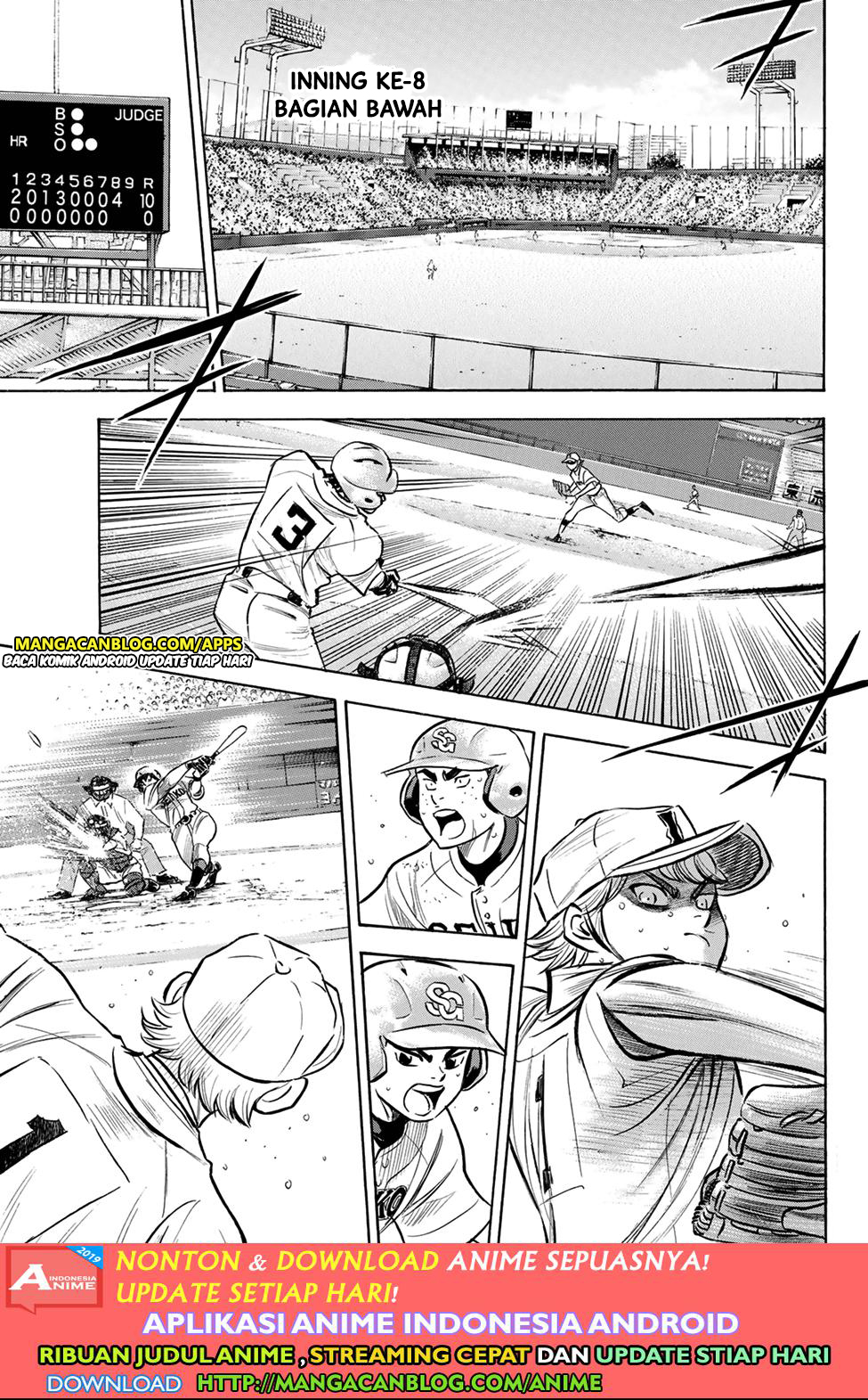 Diamond no Ace Act 2 Chapter 200 Gambar 6