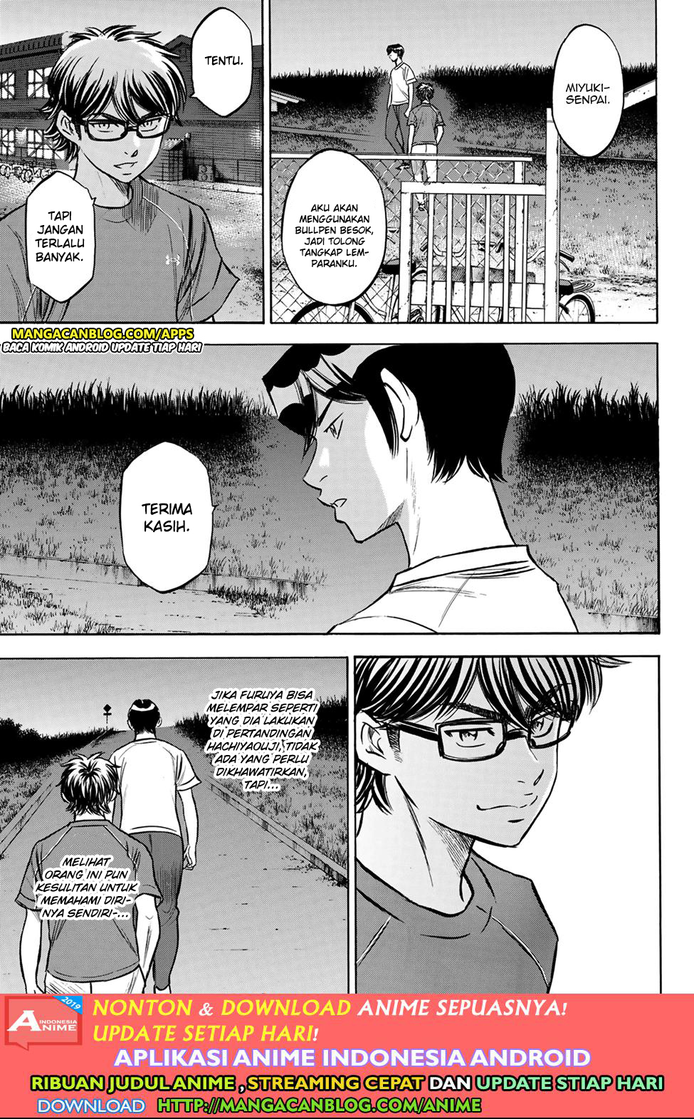 Diamond no Ace Act 2 Chapter 198 Gambar 13
