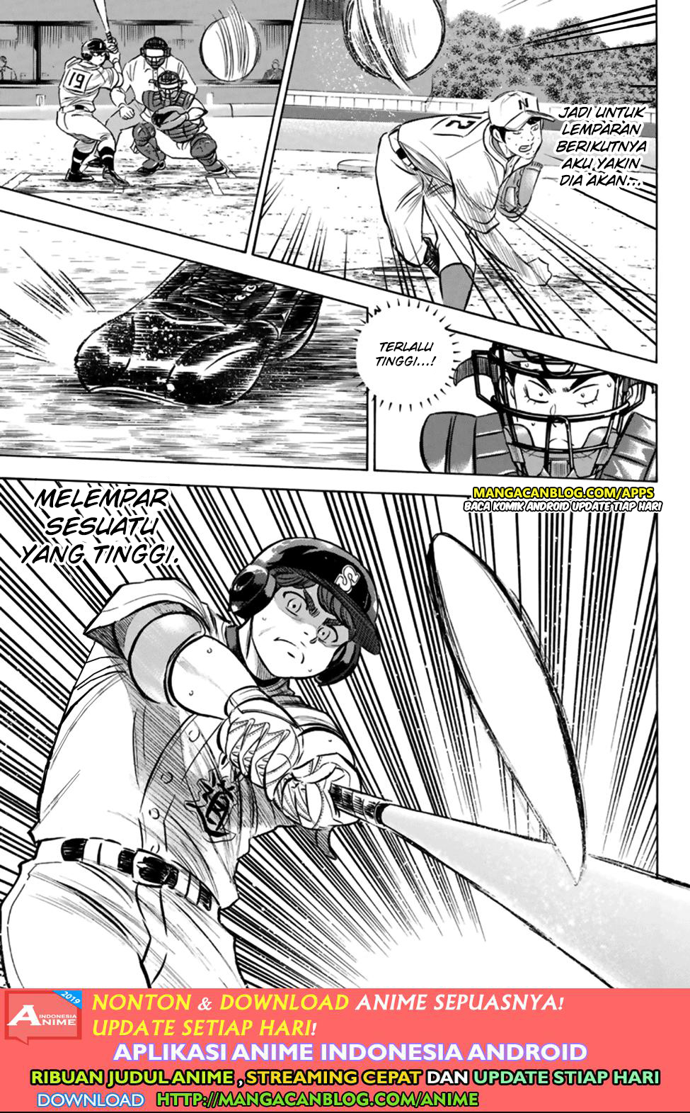 Diamond no Ace Act 2 Chapter 196 Gambar 16